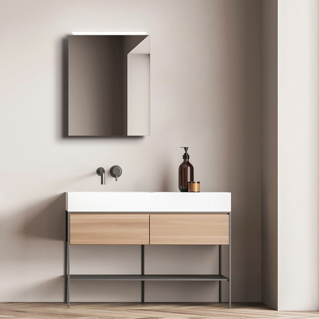 Talos Spiegelkast Silver Magic met ledverlichting, verschillende maten