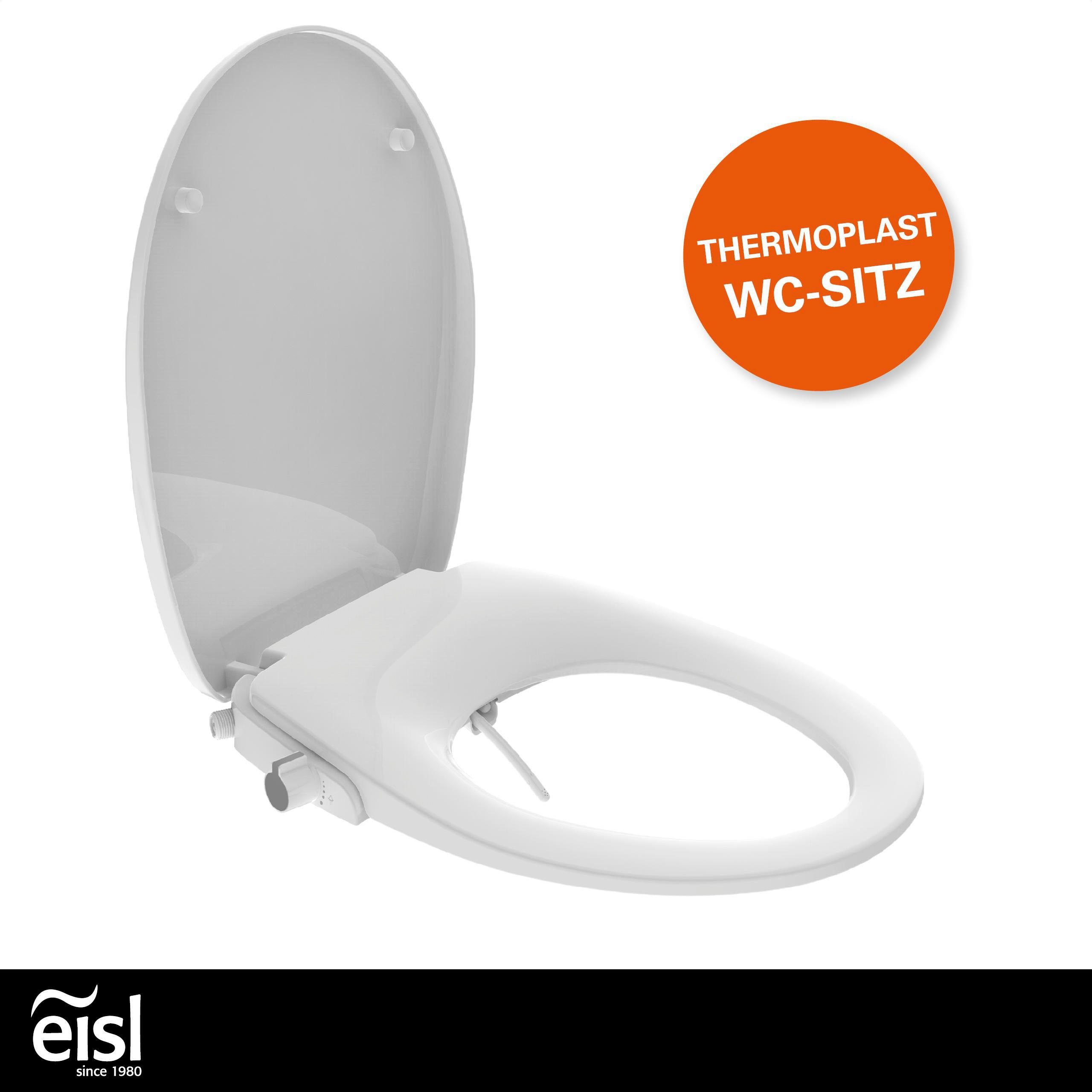 Eisl Douche-toiletzitting Bidet inzet Daalautomatiek, snelsluiting