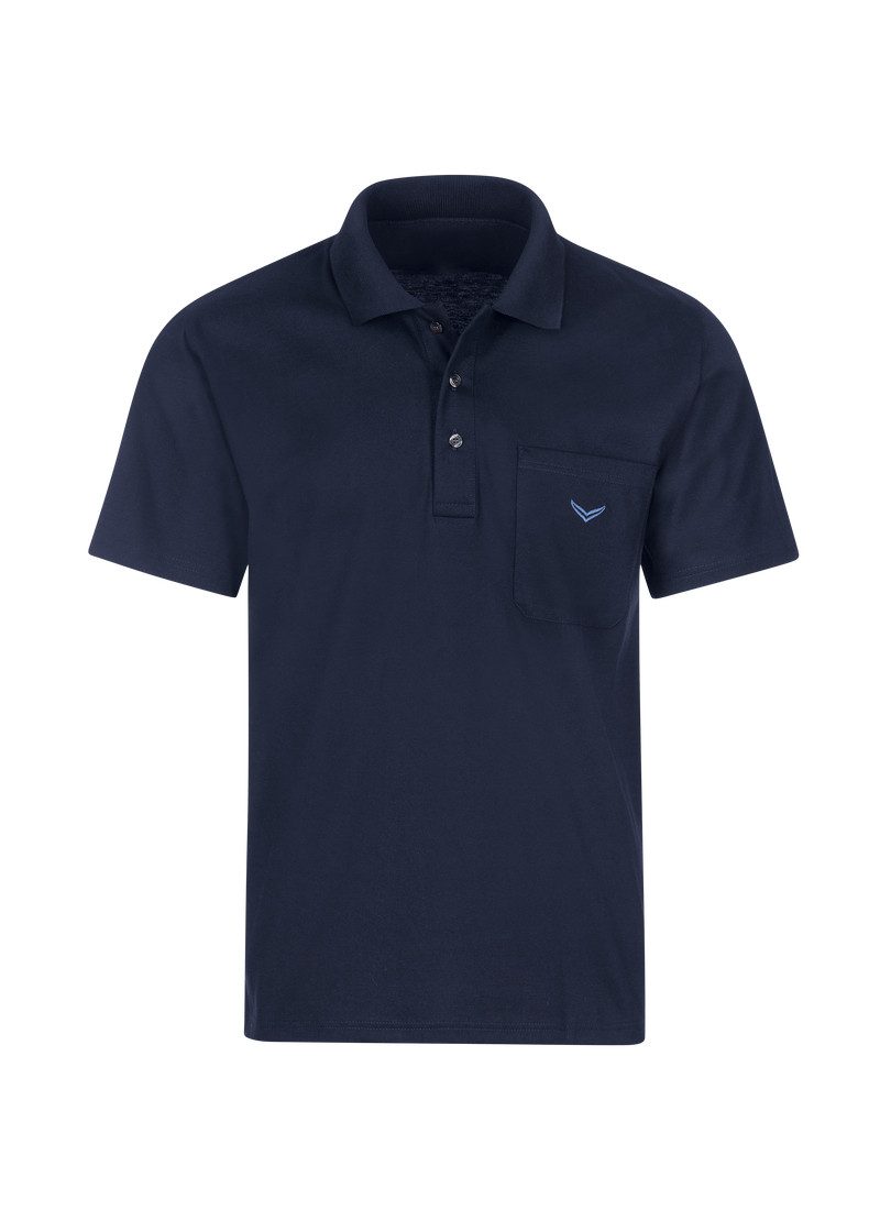 Trigema Poloshirt TRIGEMA Poloshirt (1-delig)
