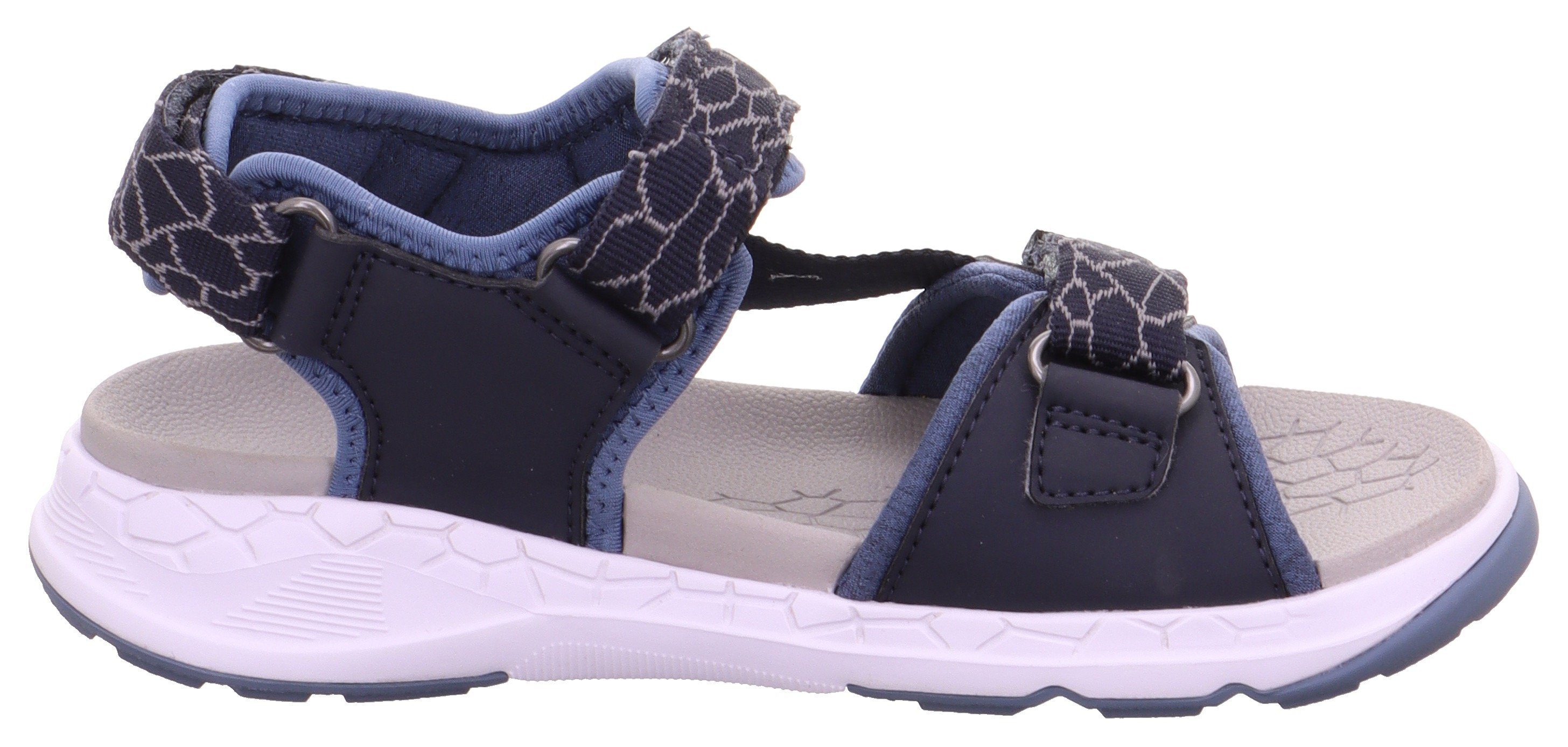 Superfit Sandalen CRISS CROSS WMS: middel , zomerschoen, klittenbandschoen, vrijetijdssandaal, met klittenbandsluiting