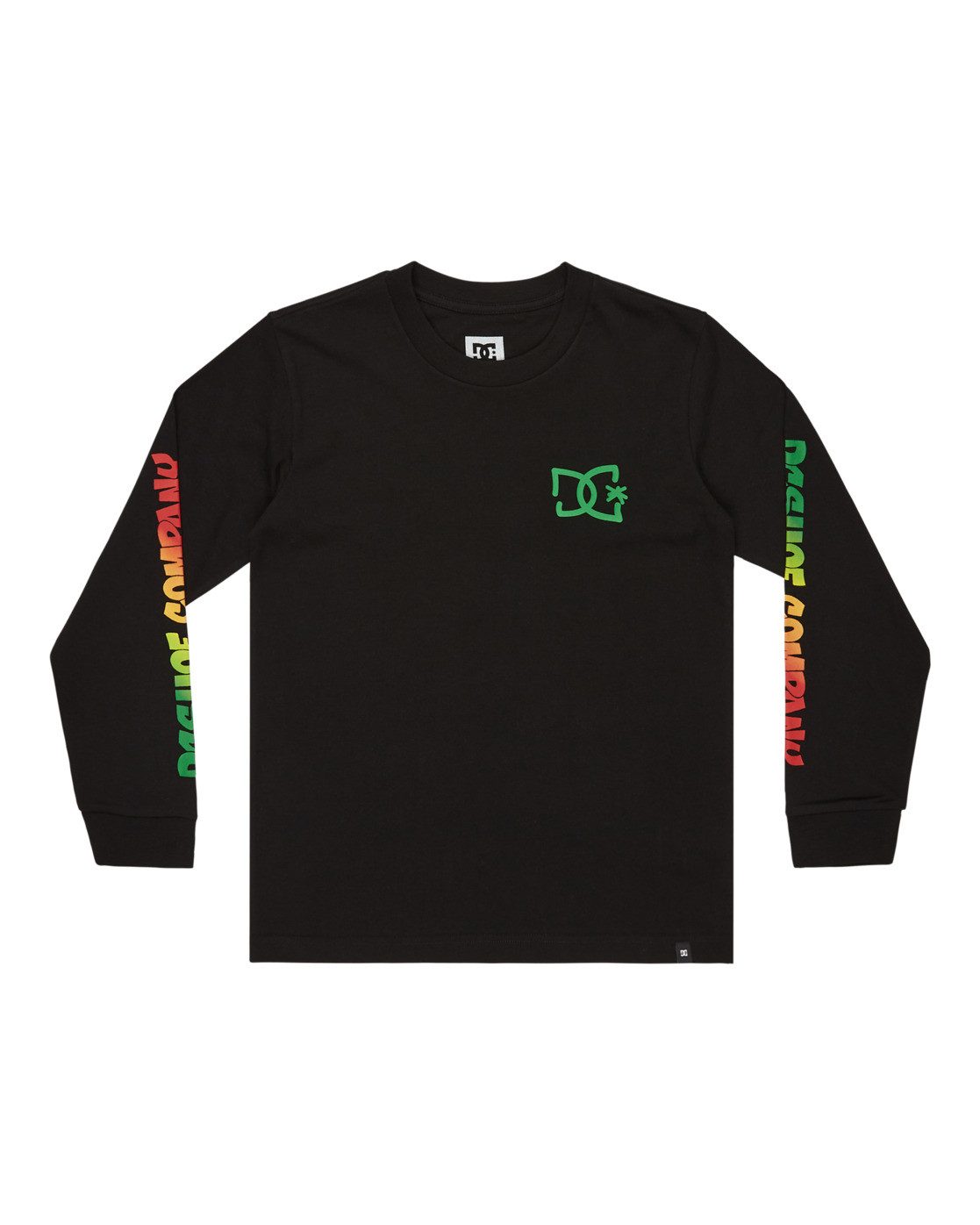 DC Shoes Shirttop Hot Box heren shirts maat 12(148-156cm) zwart