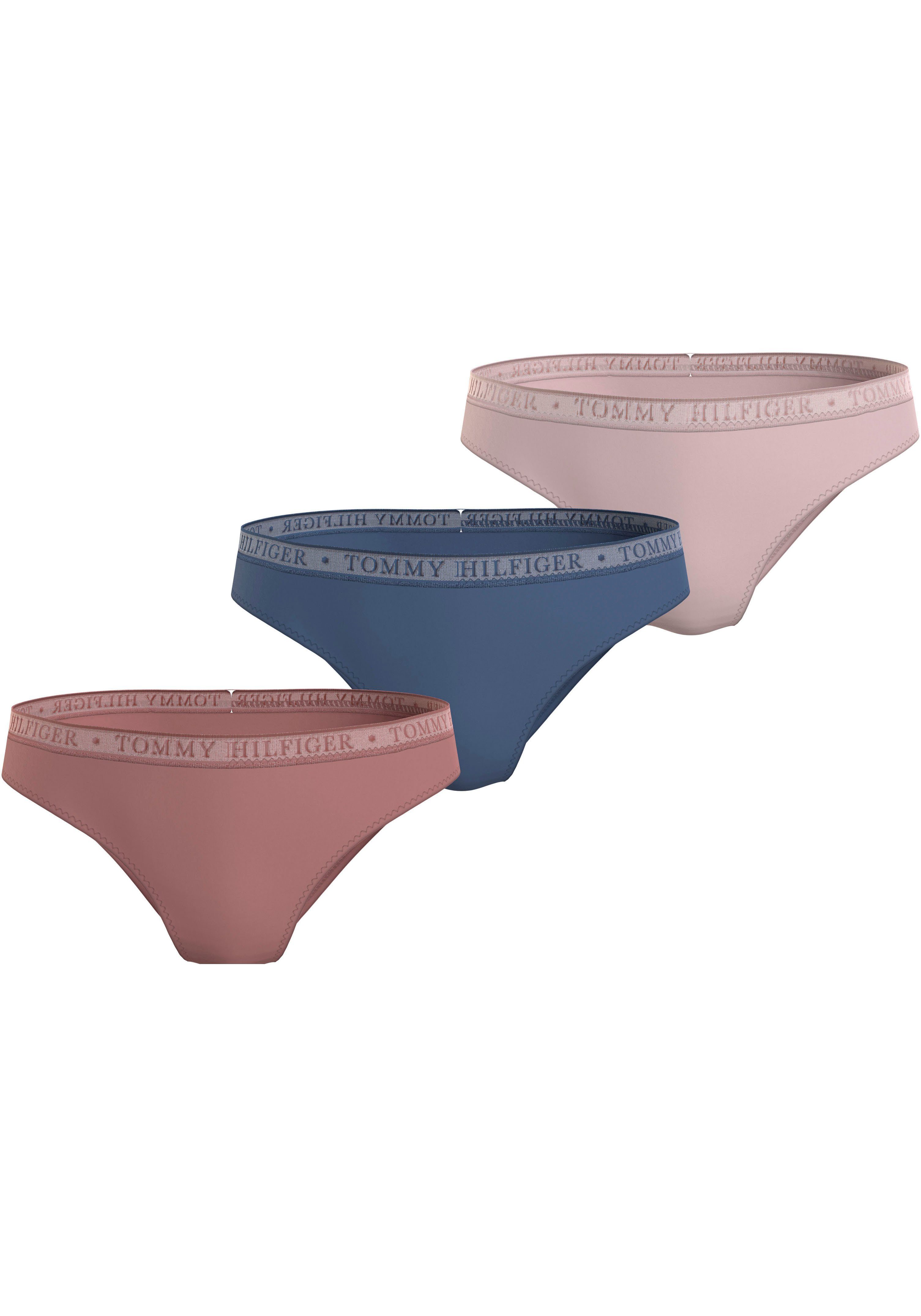 Tommy Hilfiger Underwear Bikinibroekje 3P BIKINI (Set van 3) dames slips maat S (36) multicolor