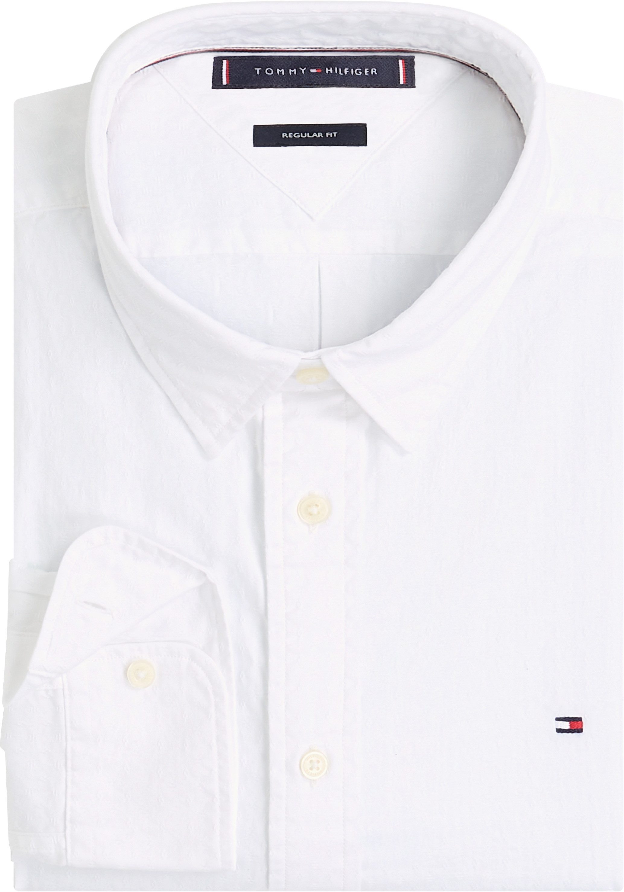Tommy Hilfiger Overhemd met lange mouwen DOBBY STRUCTURE RF SHIRT