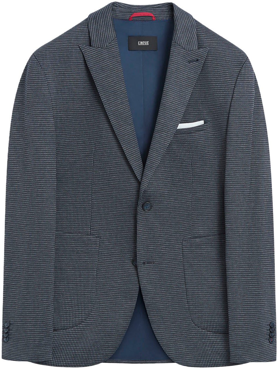 Cinque Mix & match colbert CIDATA in discreet patroon