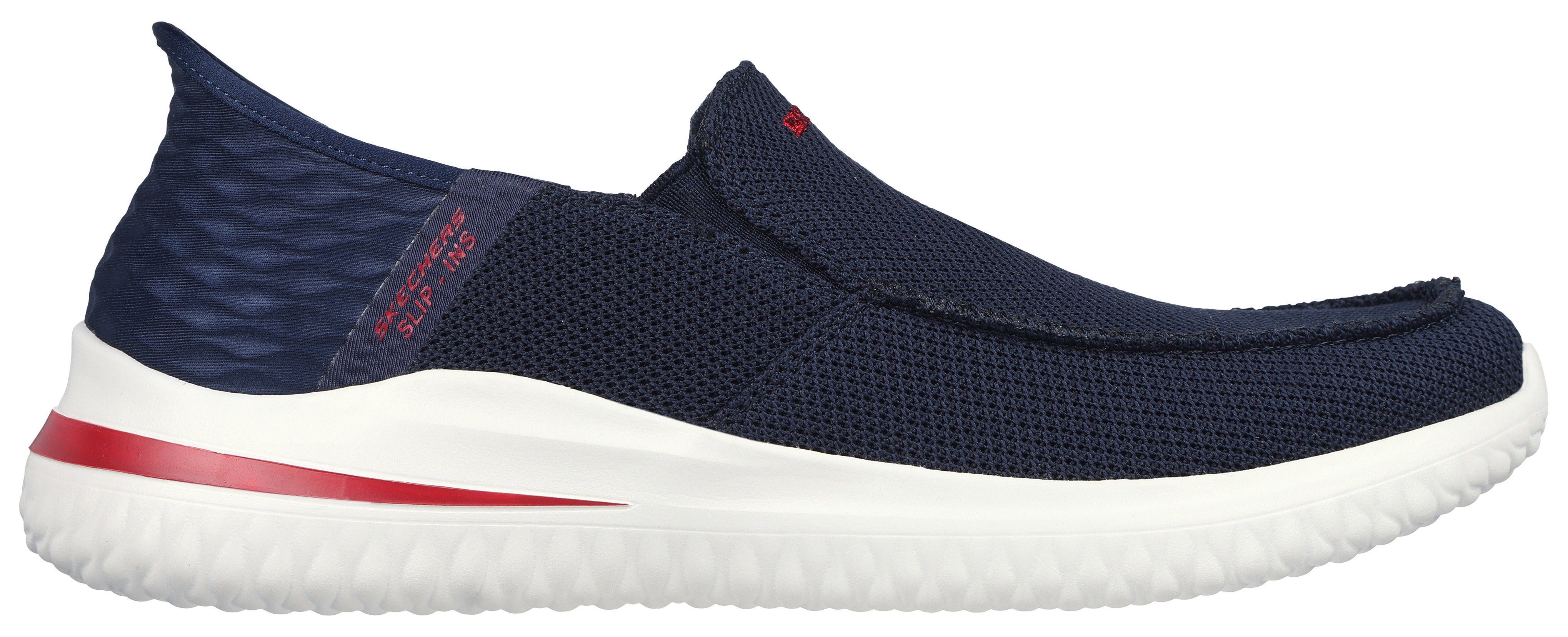 Skechers Slip-on sneakers DELSON 3.0-CABRINO Slipper met Slip Ins-functie voor gemakkelijk instappen