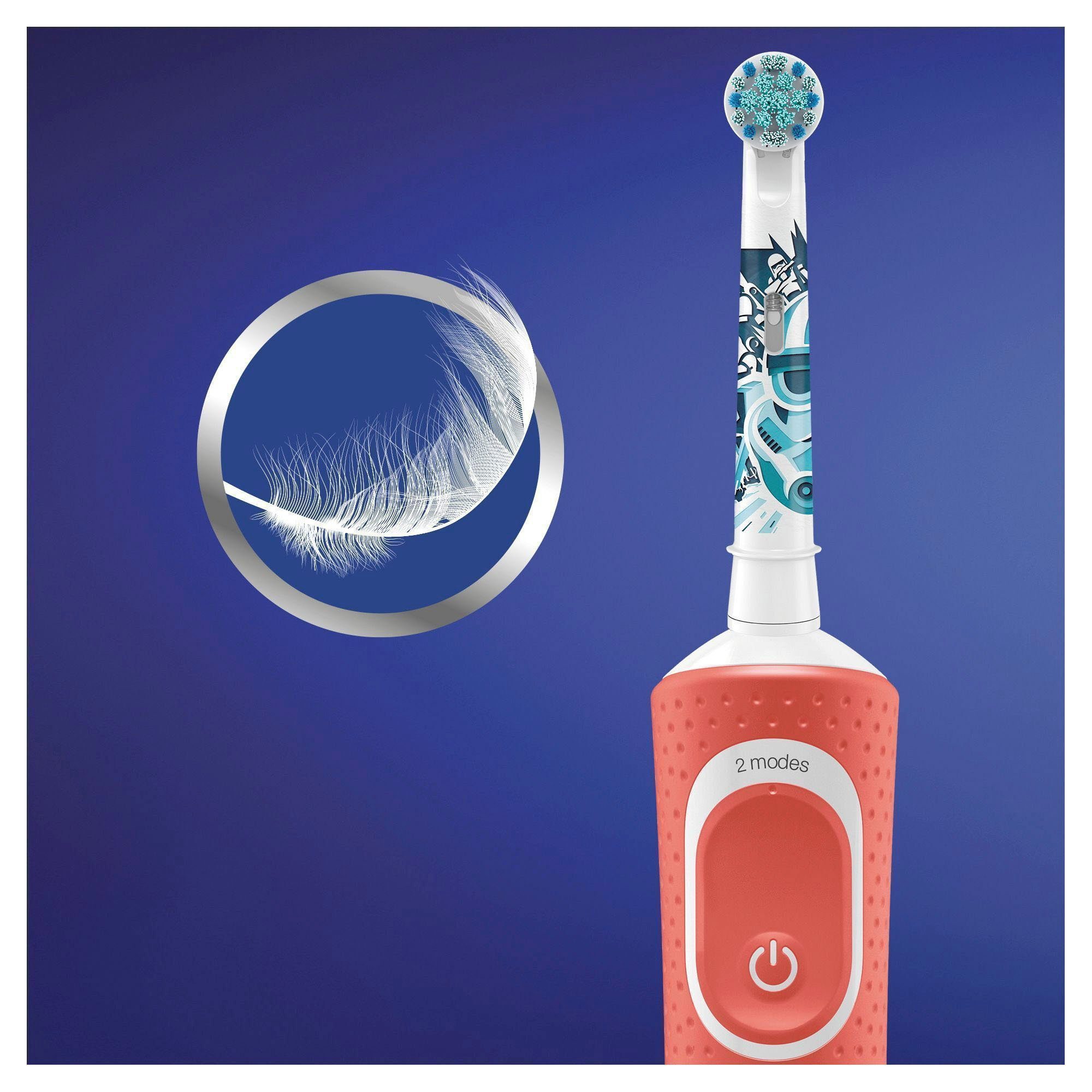 Oral B Opzetborsteltjes Kids Star Wars extra zachte borstel, vanaf 3 jaar, ontwerp kan wisselen, 8 stuks
