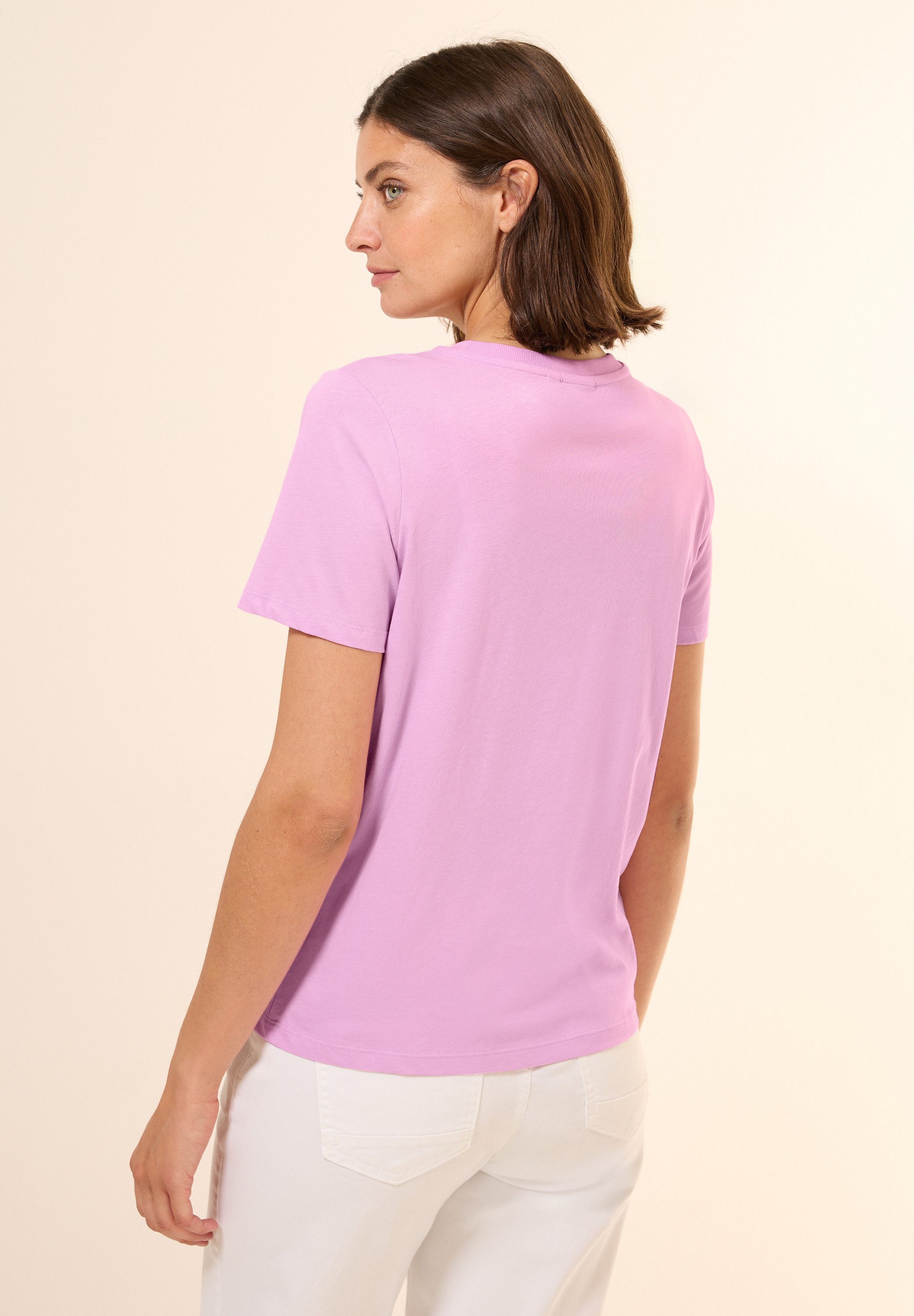 Cecil T-shirt met folieprint