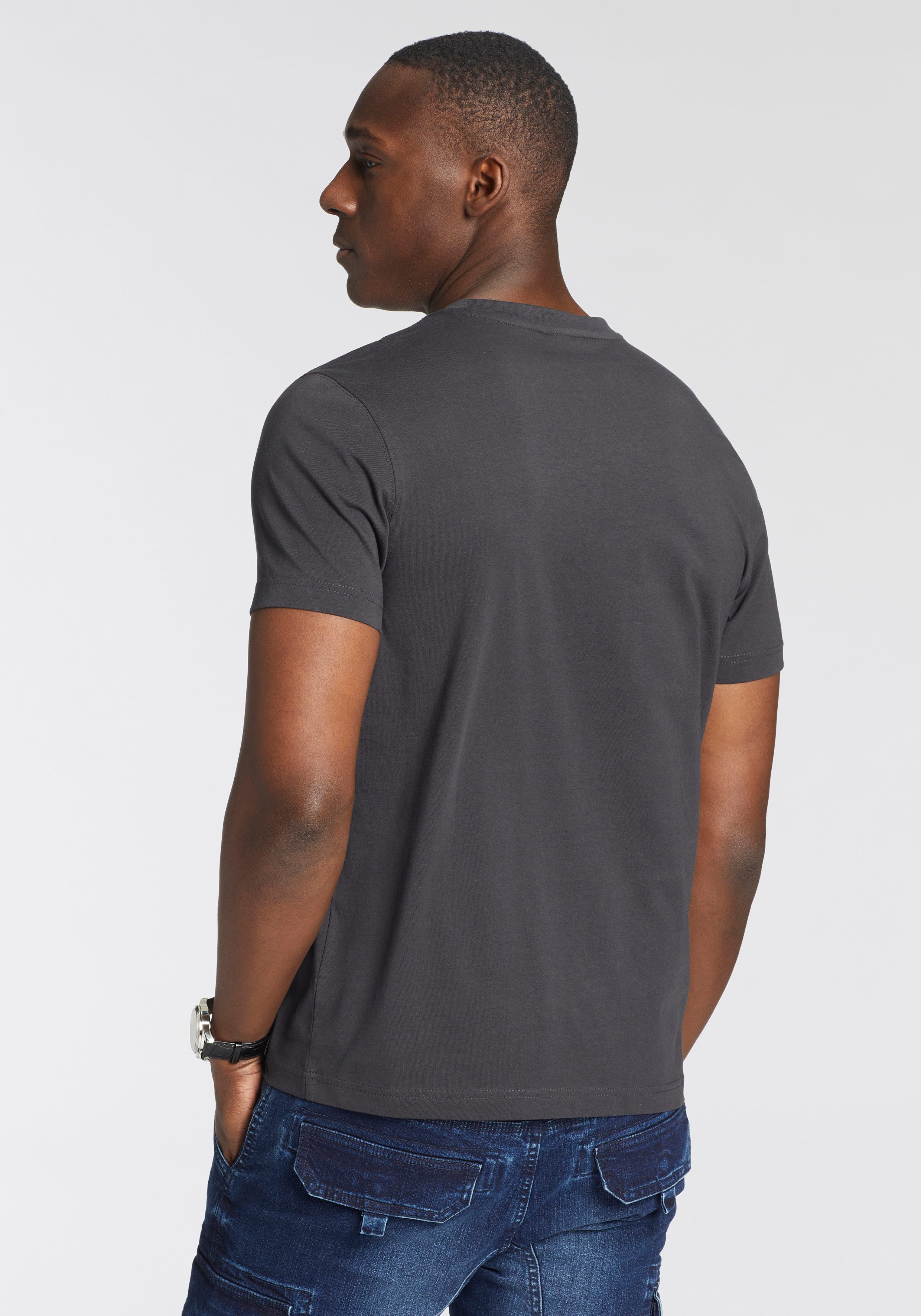H.I.S T-shirt Met grote frontprint