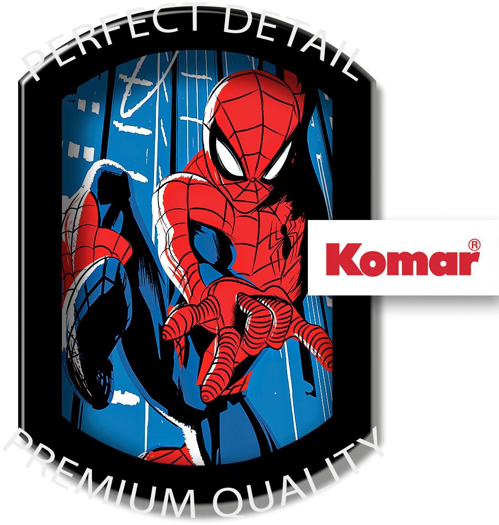 Komar Fotobehang Digitale print vlies - Spider-Man Rooftop-Rockin‘ - Afmeting 100 x 250 cm (1 stuk)