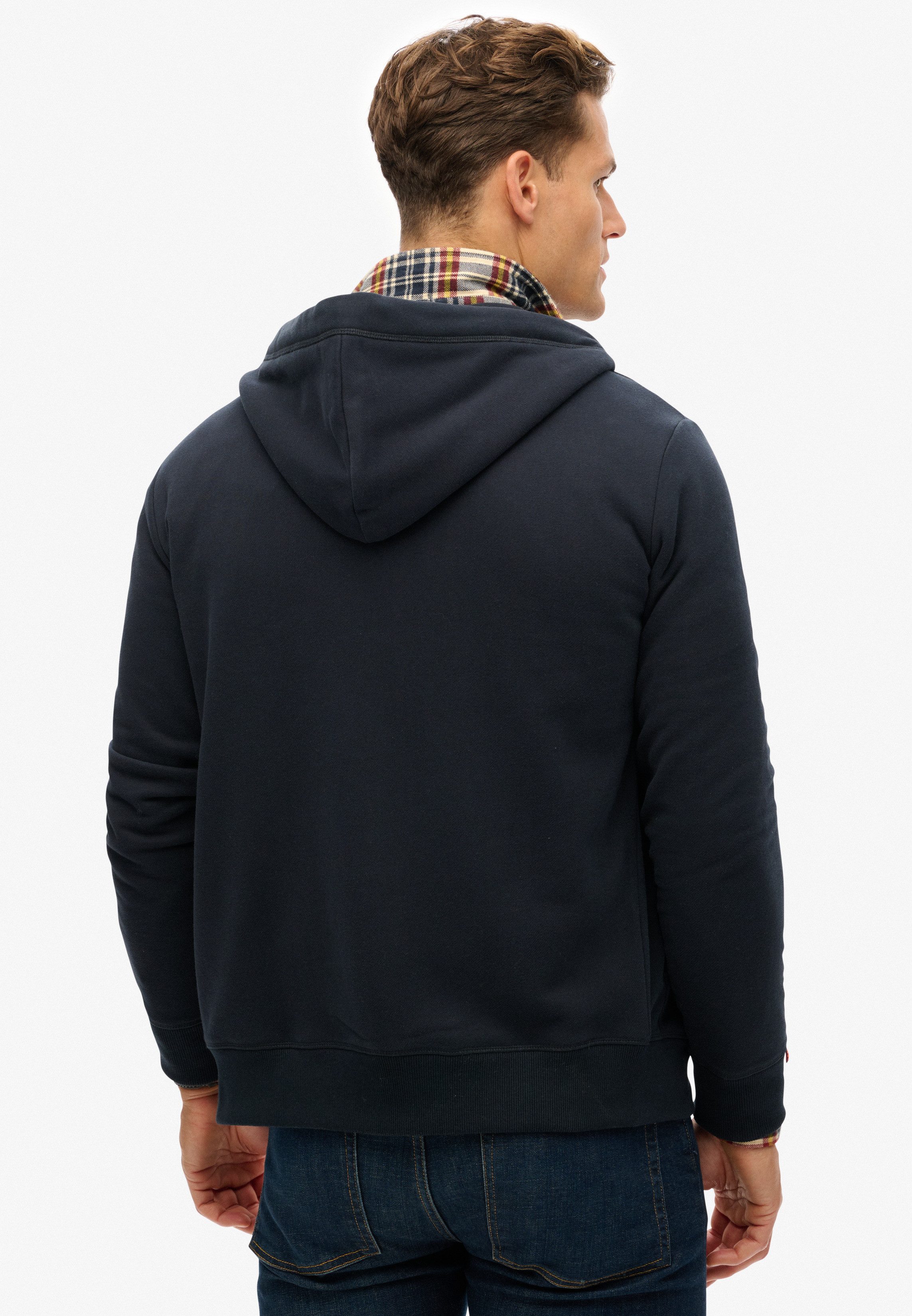 Superdry Capuchonsweatvest ESSENTIAL LOGO ZIP HOODIE HB