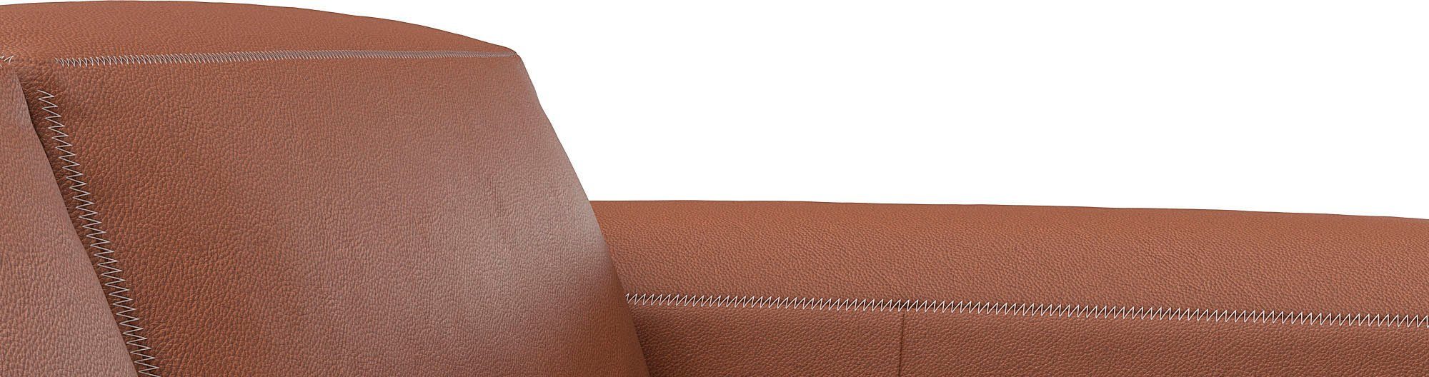 FLEXLUX Hoekbank Lucera Chaise longue rechts of links, L-vorm, comfortabel