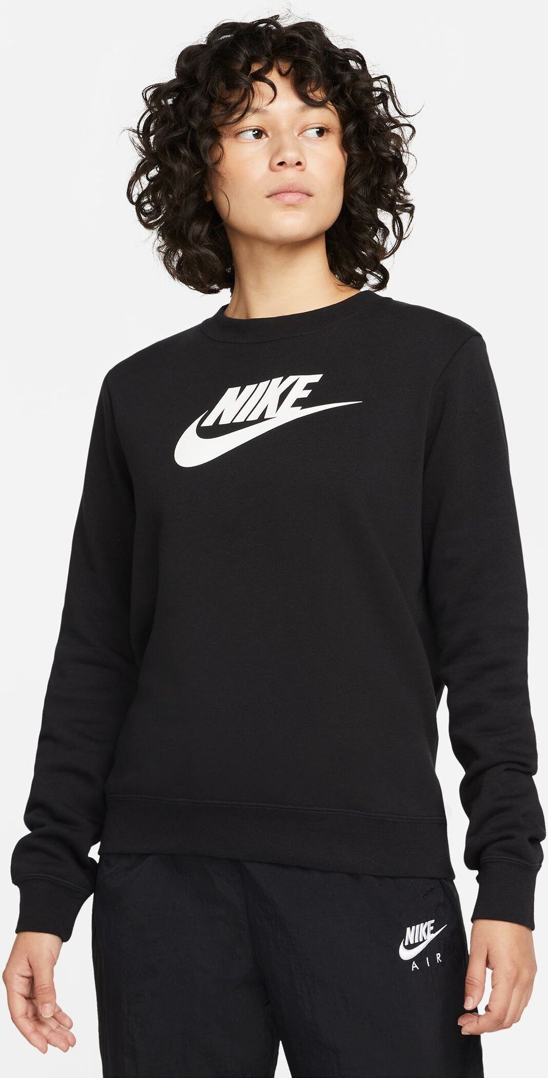 Nike Sportswear Sweatshirt Club Fleece Women's Logo Crew-Neck Sweatshirt