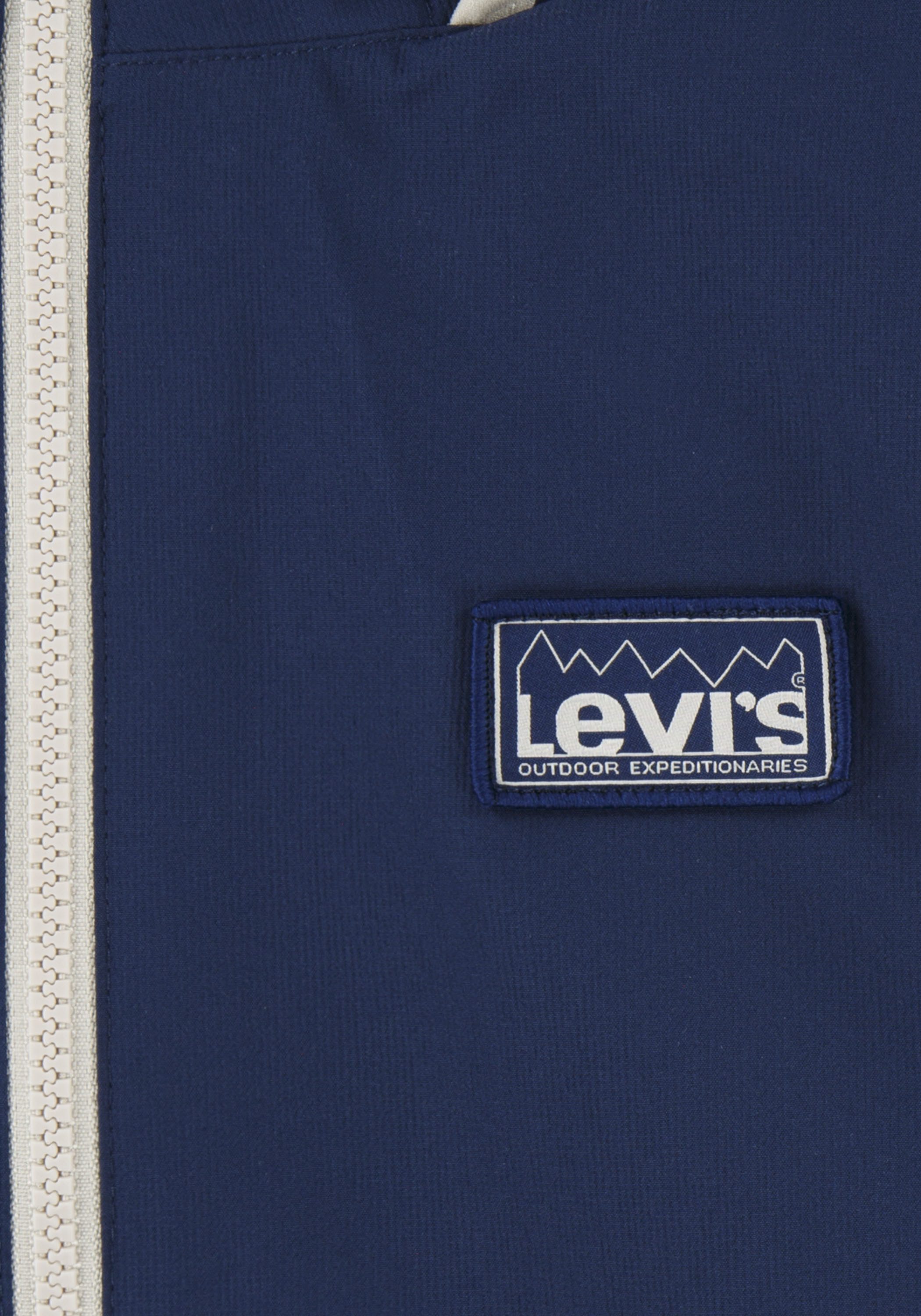 Levi's Kidswear Windbreaker LVB STOWAWAY HOOD met contrasterende accenten