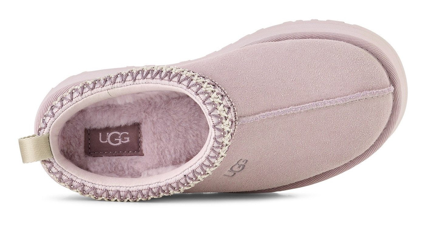 UGG Pantoffels K TAZZ plateau clog, mule, pantoffel met sierbies