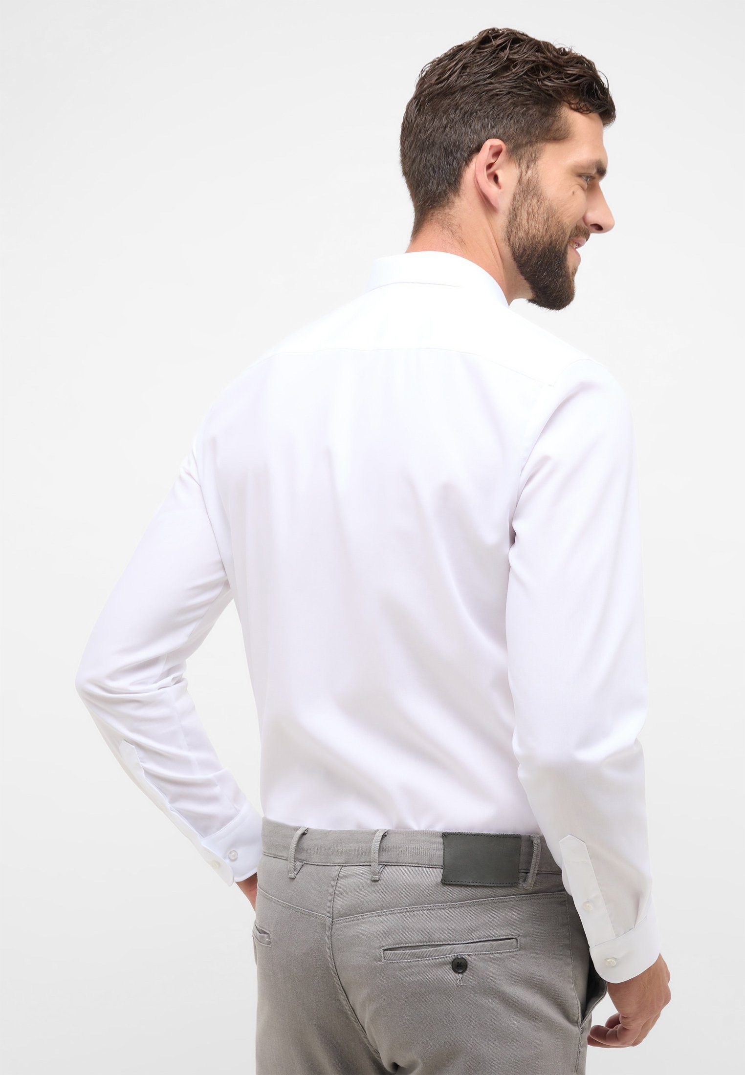 Eterna Overhemd met lange mouwen Slim fit