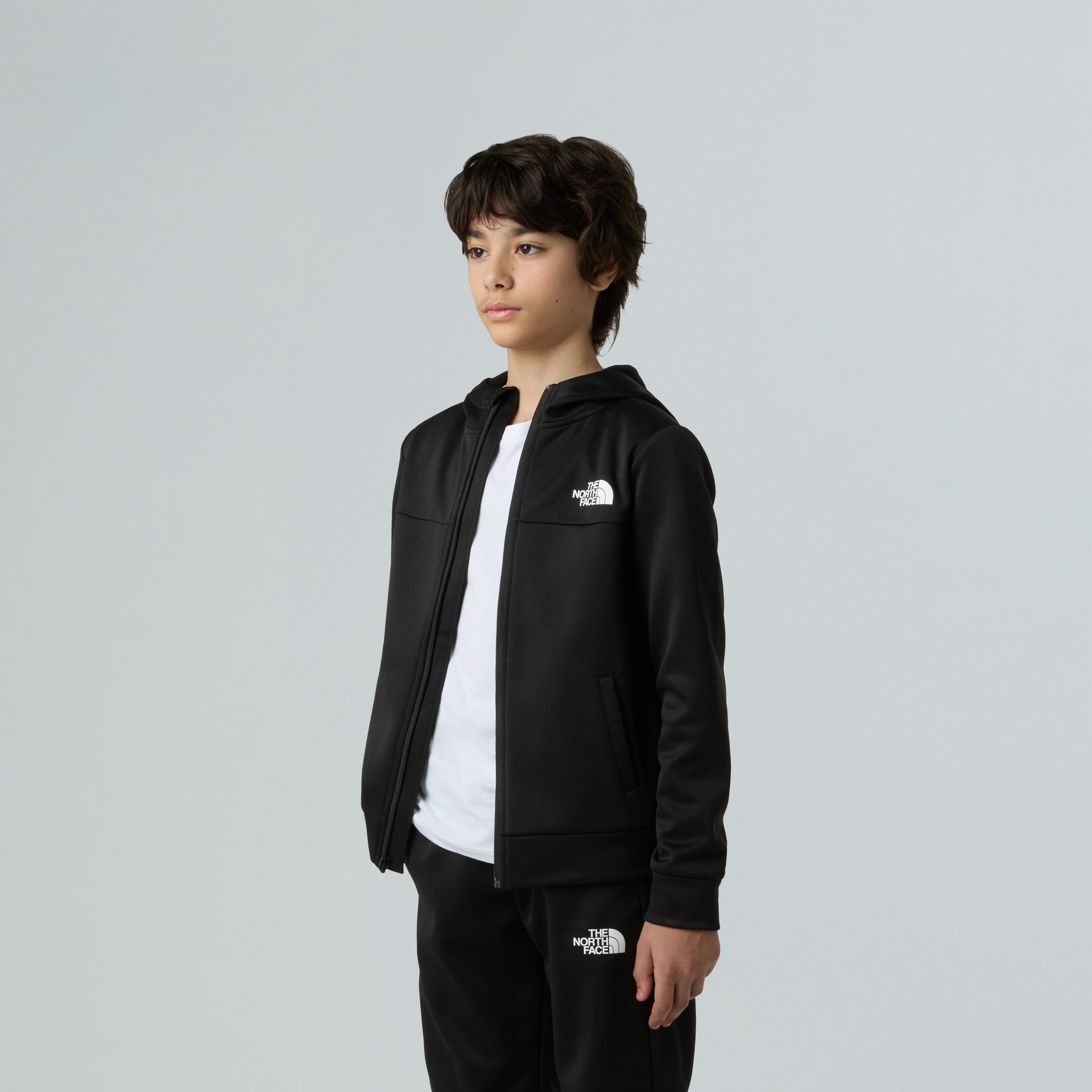 The North Face Fleecejack TEEN REAXION FZ HOODIE (1 stuk)