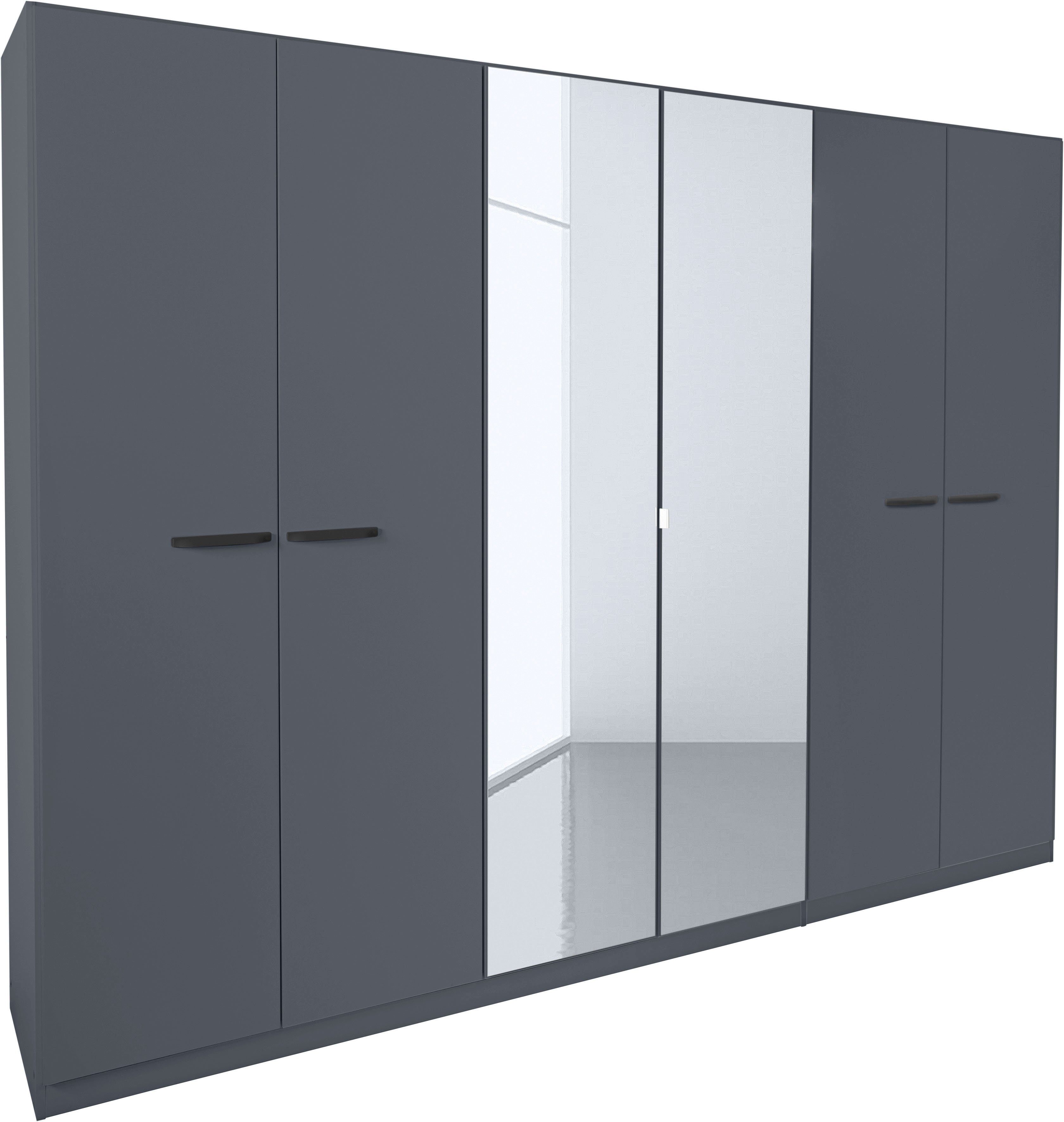 rauch Draaideurkast Kledingkast kast garderobe TOPSELLER OTELI incl. binnenindeling met 3 binnenlades extra planken optioneel met spiegel made in germany