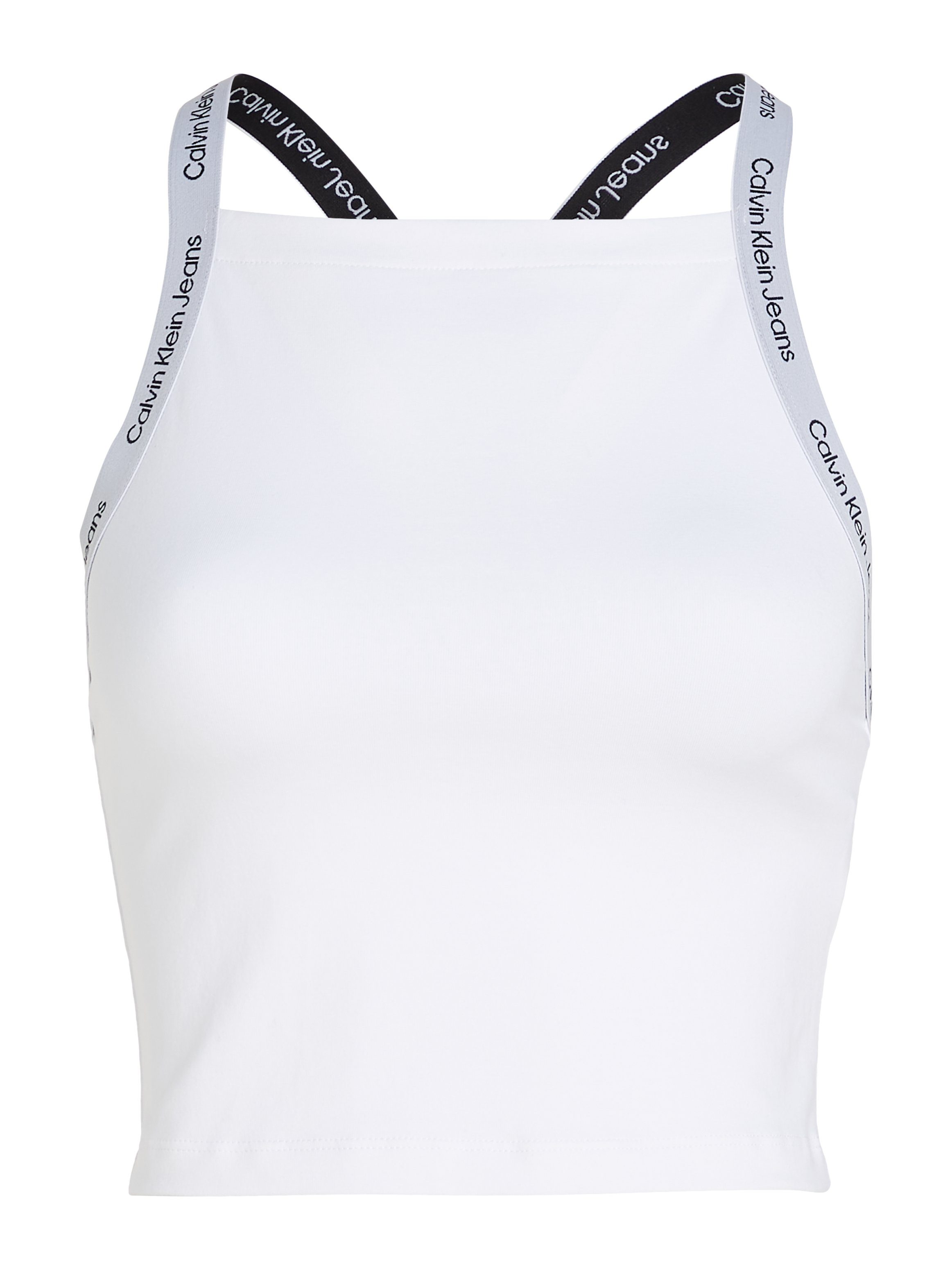 Calvin Klein Top met spaghettibandjes LOGO ELASTIC STRAPPY TOP