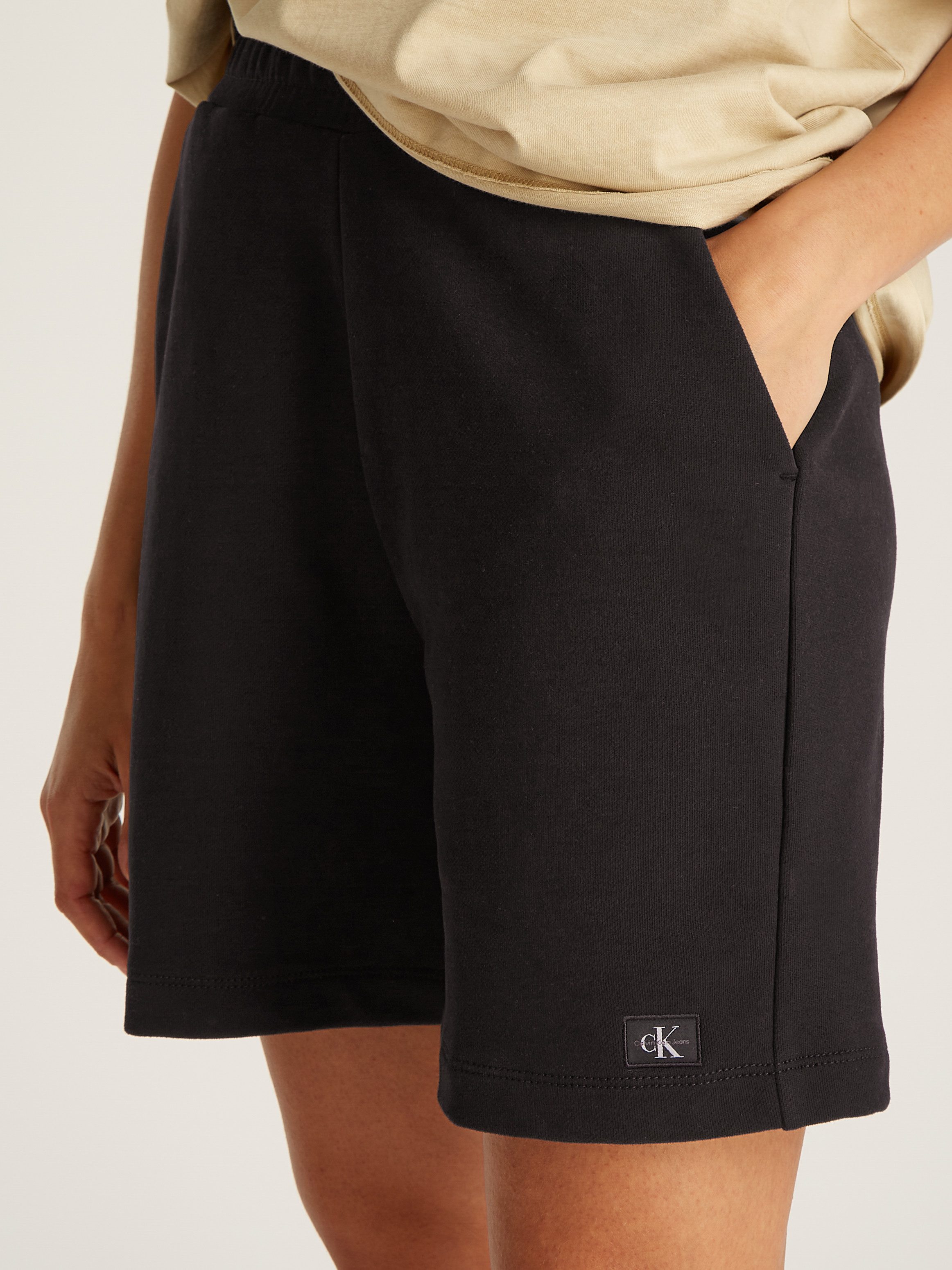 Calvin Klein Sweatshort WOVEN LABEL SHORTS