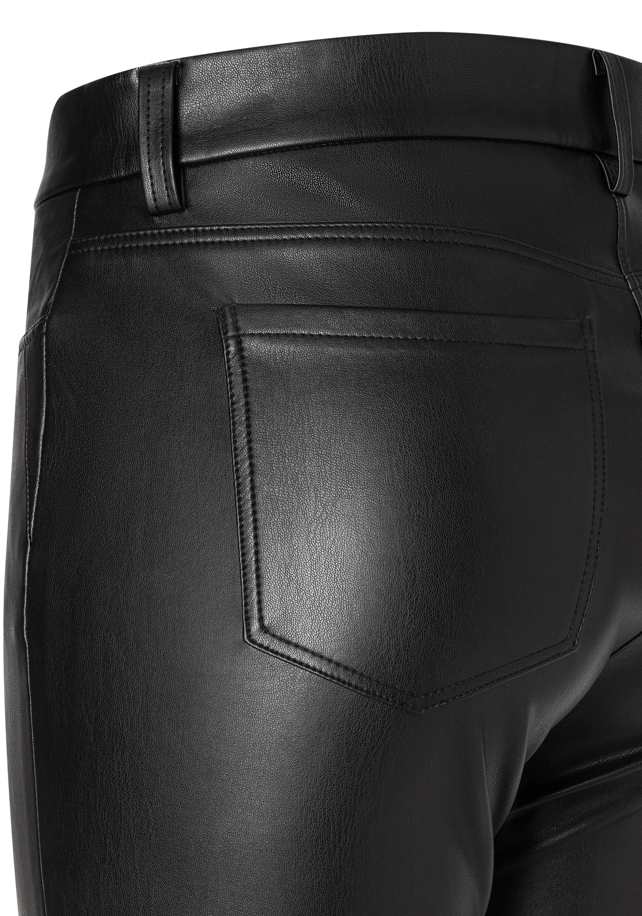 MAC Imitatieleren broek Skinny