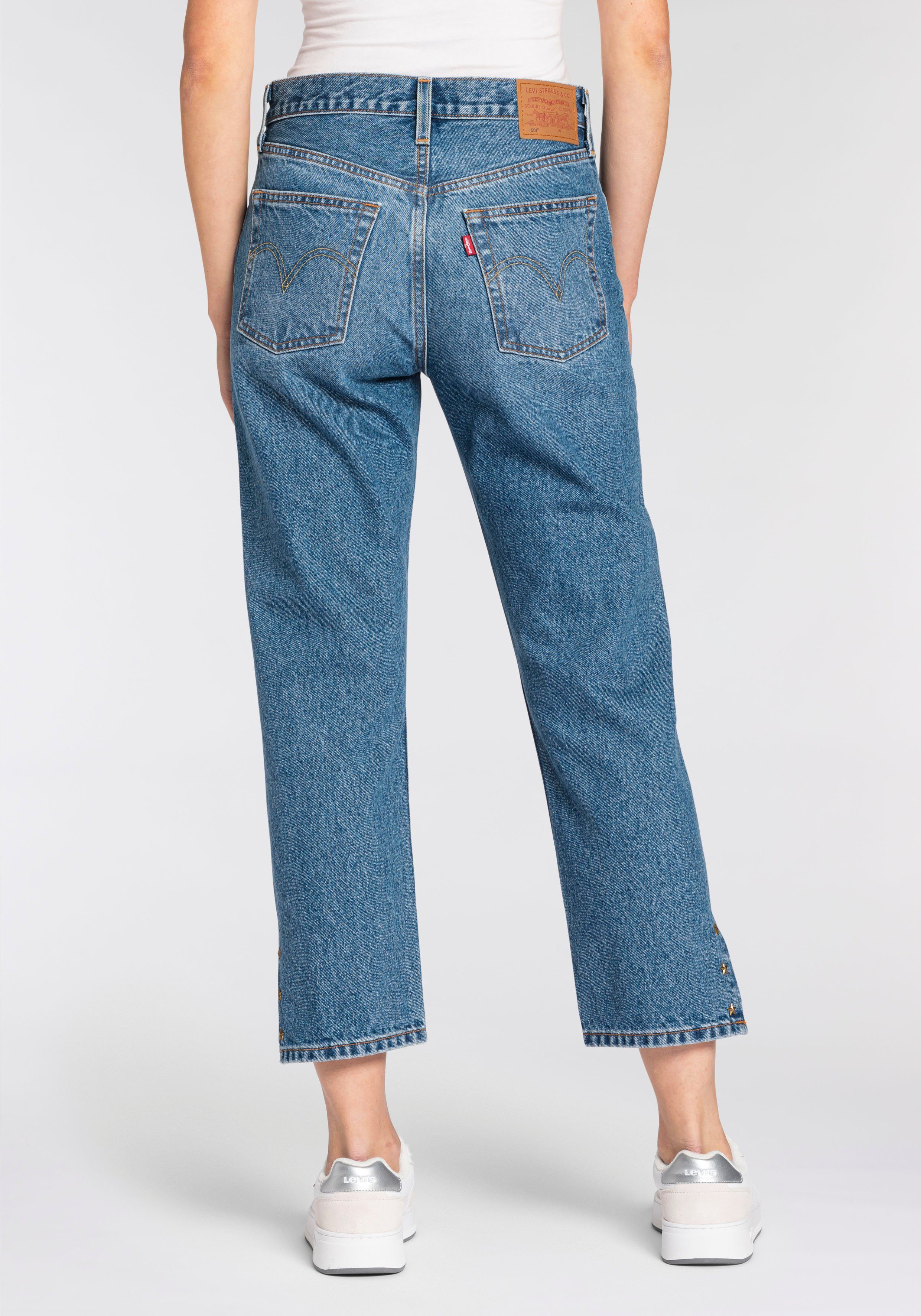 Levi's® 7/8 jeans 501 CROP 501 collectie, 5-pocket-stijl