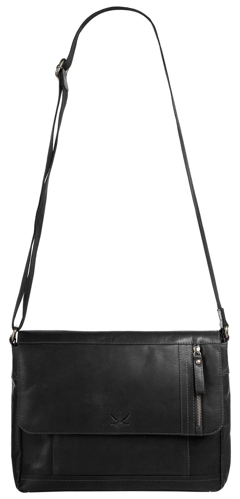 Sansibar Messenger Bag echt leder