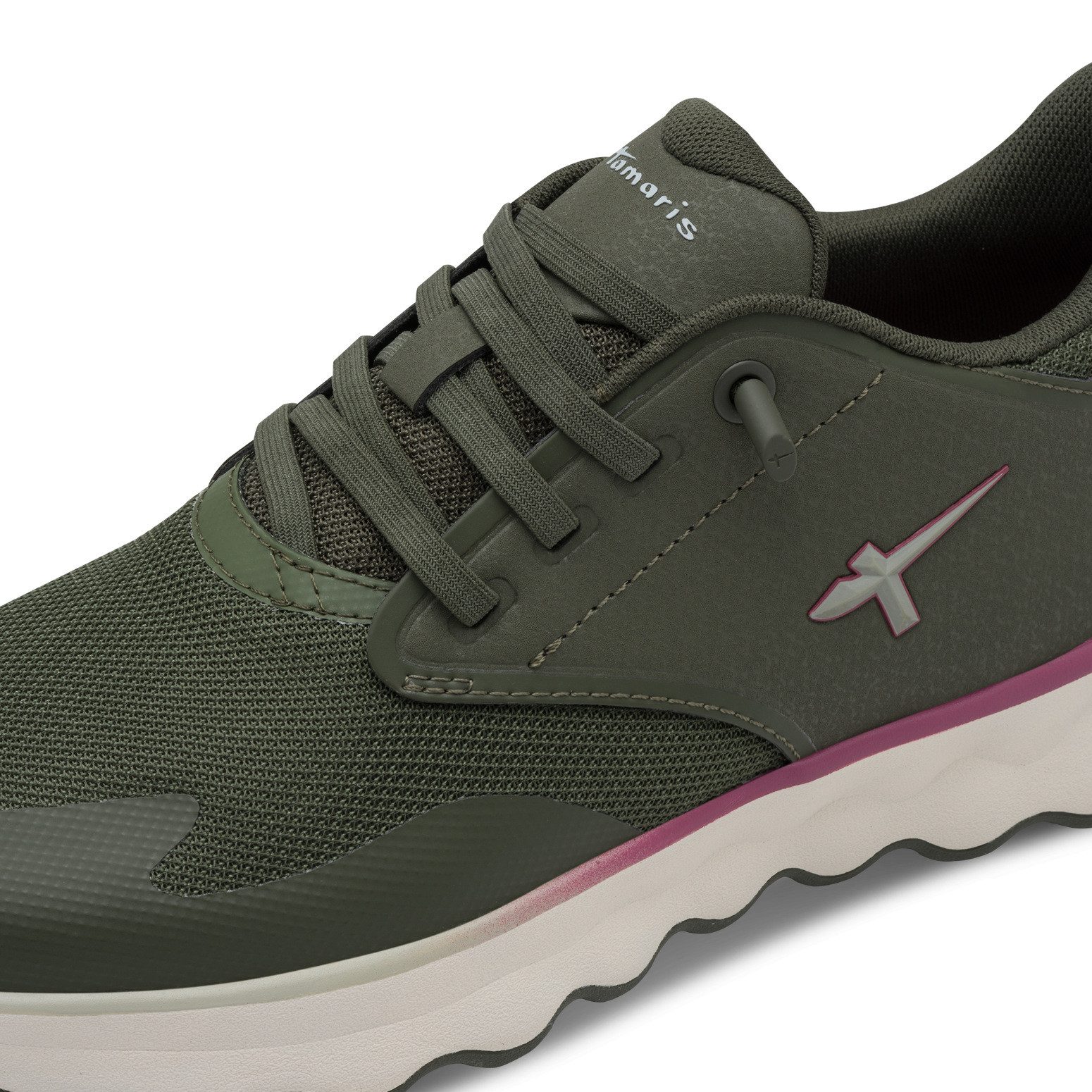 Tamaris Slip-on sneakers Nowana , vrijetijdsschoen, lage schoen, slippers met ortholite-uitrusting