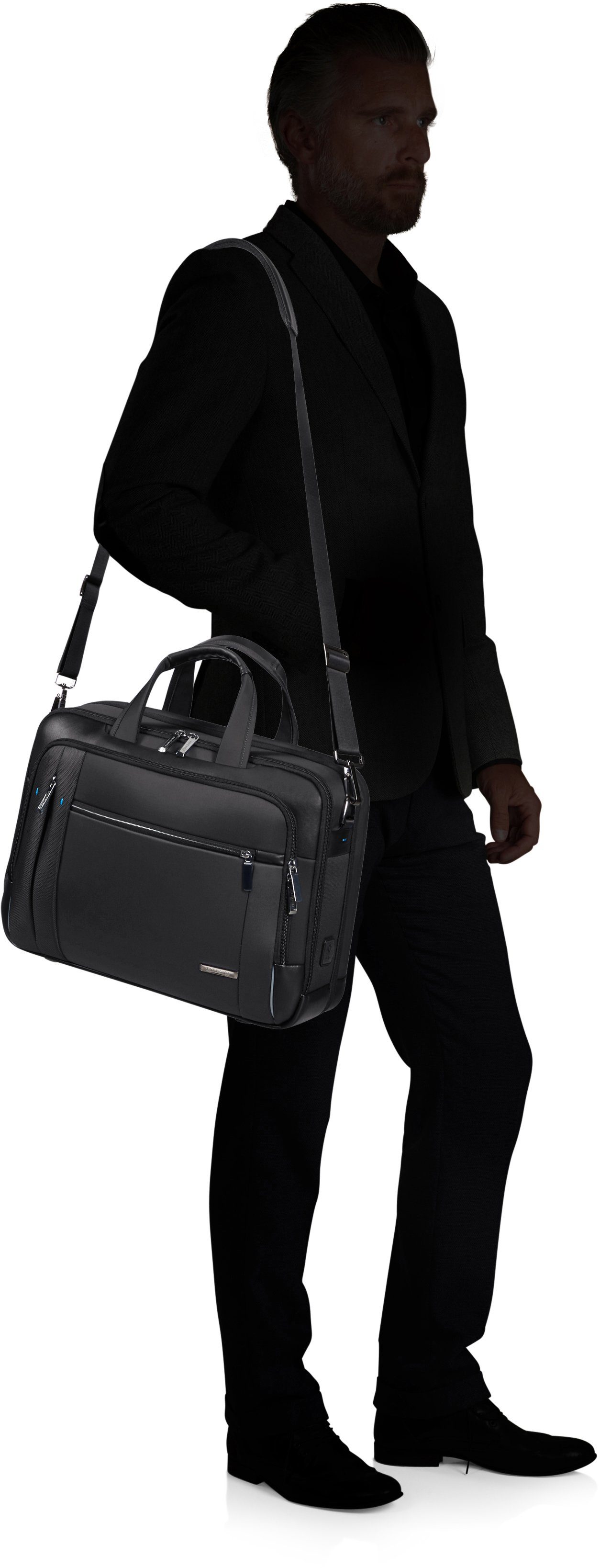 Samsonite Laptoptas SPECTROLITE 3.0 met usb-poort 15 6-inch laptop- en 10 5-inch tabletvak