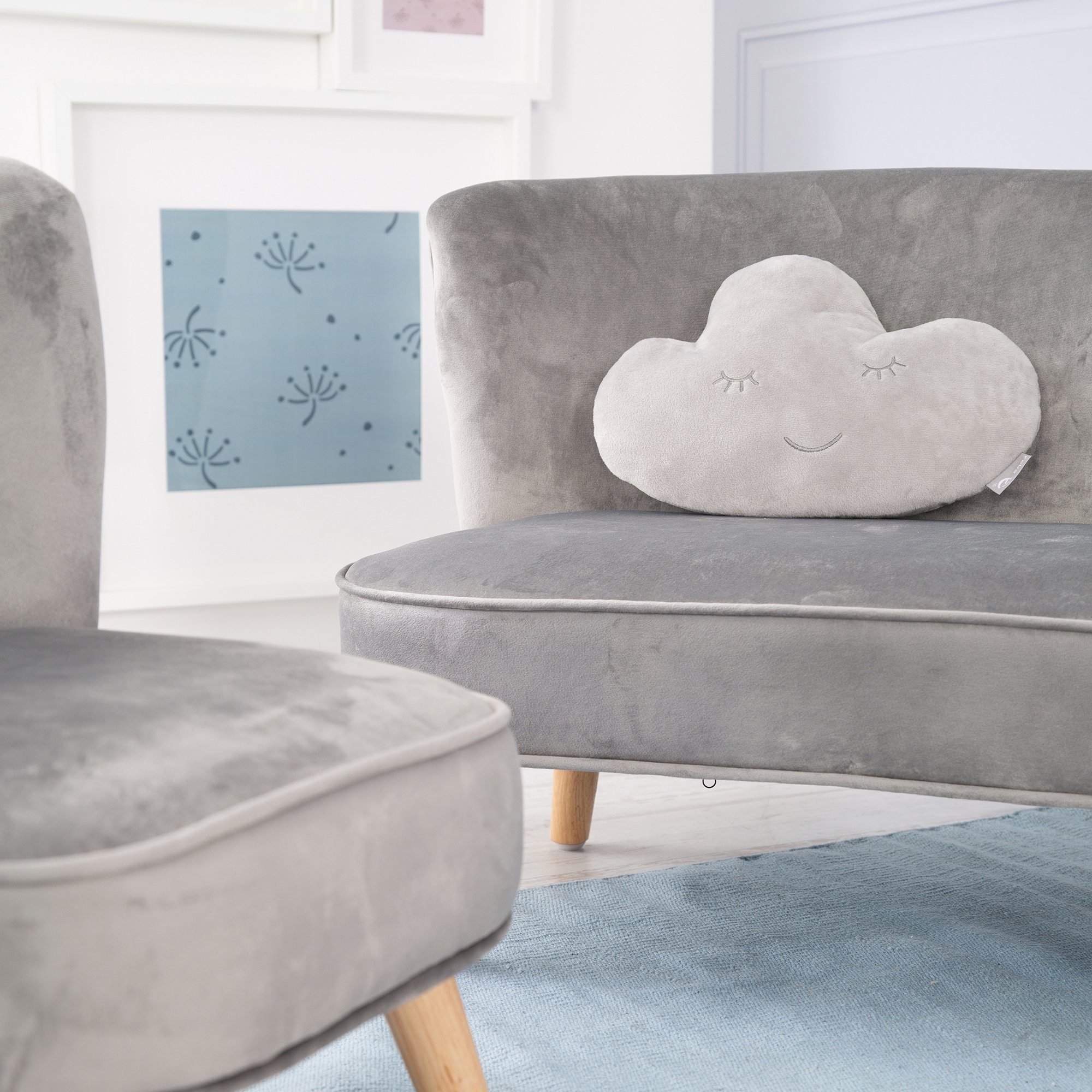 Roba® Babykussen Lil Cuties, wolk (1 stuk)