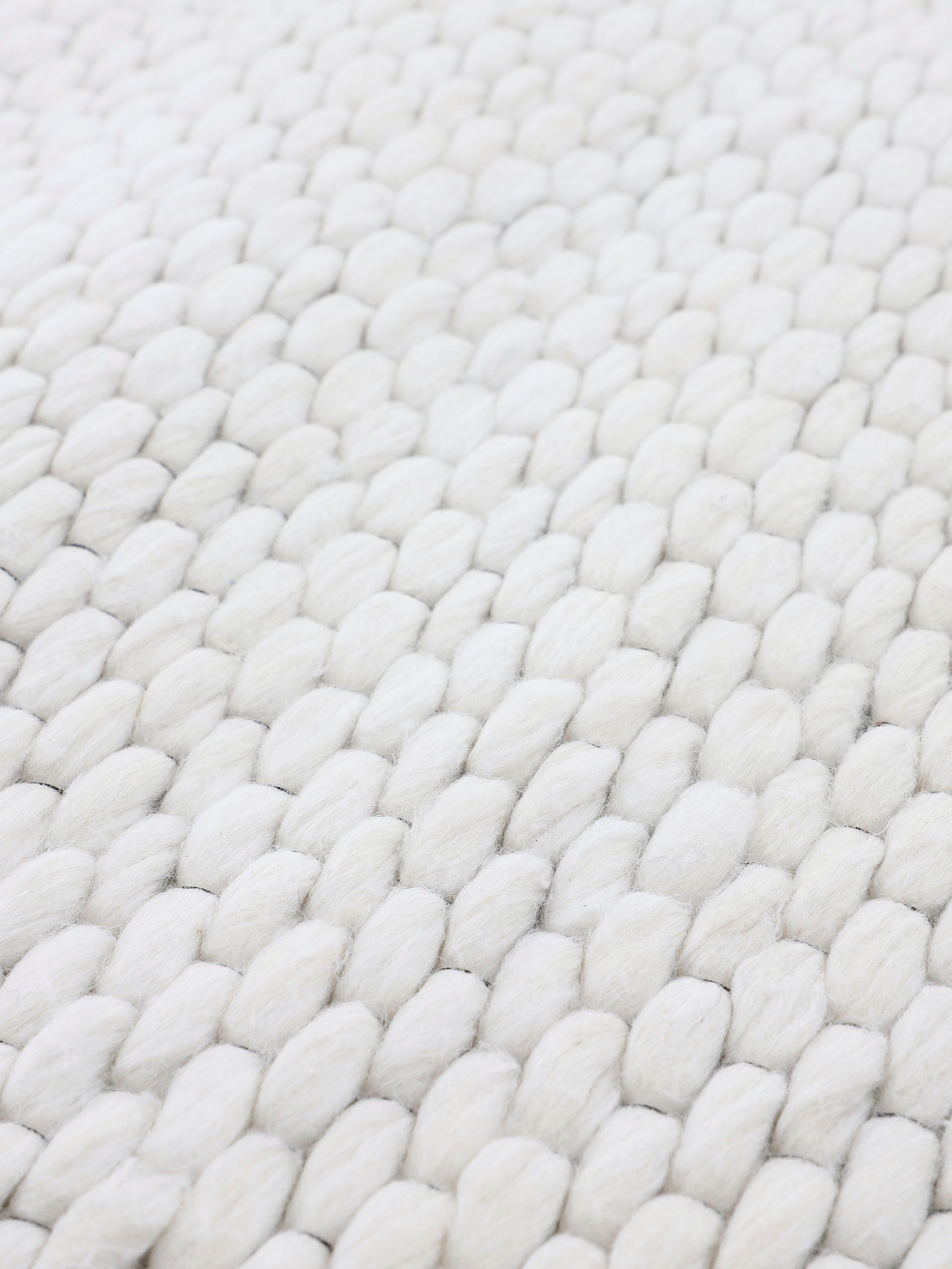 carpetfine Loper Sina Handgeweven tapijt, 100% wol, gemêleerd, handgeweven, zacht & knuffelig