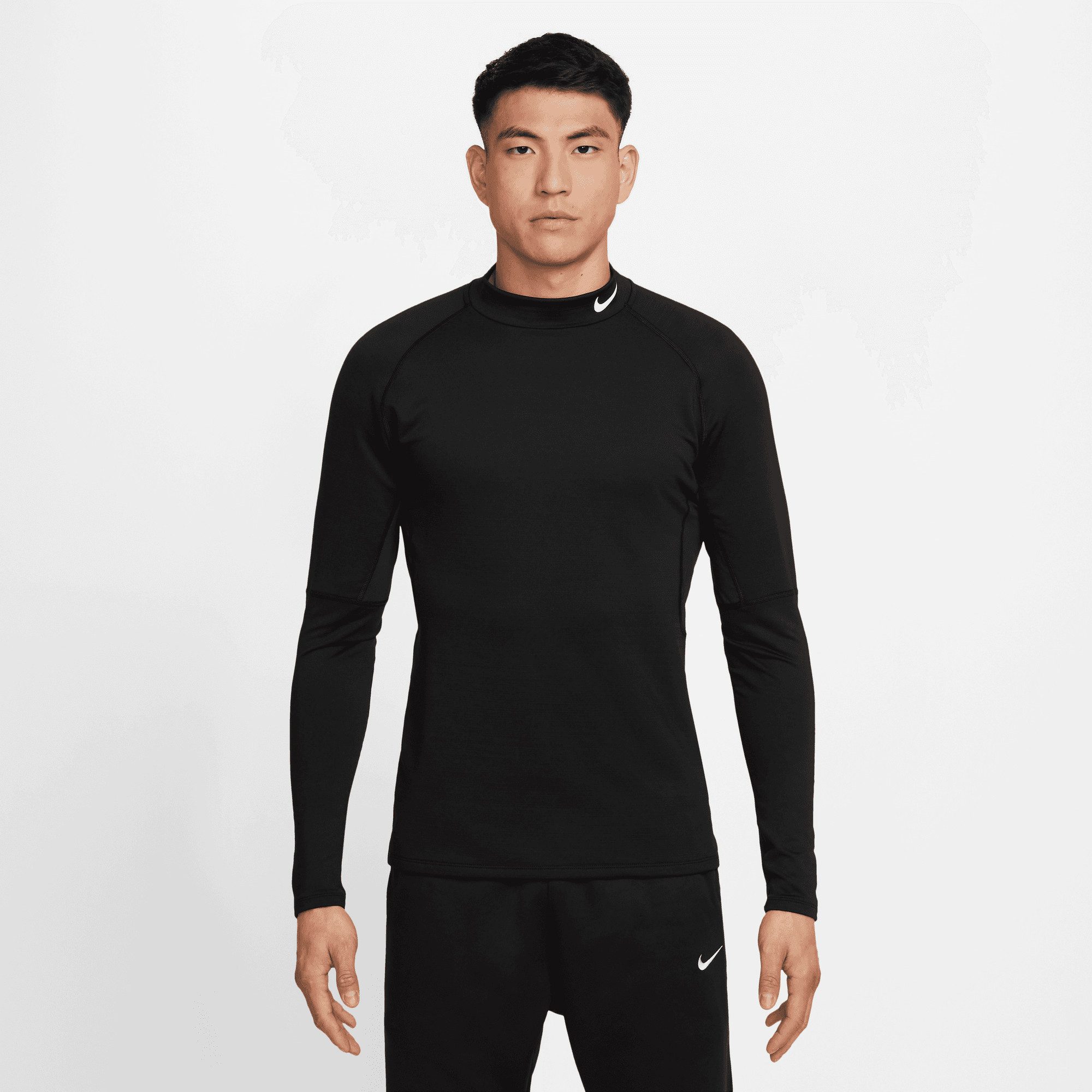 Nike Trainingsshirt PRO MEN'S LONG-SLEEVE MOCK-NECK TOP