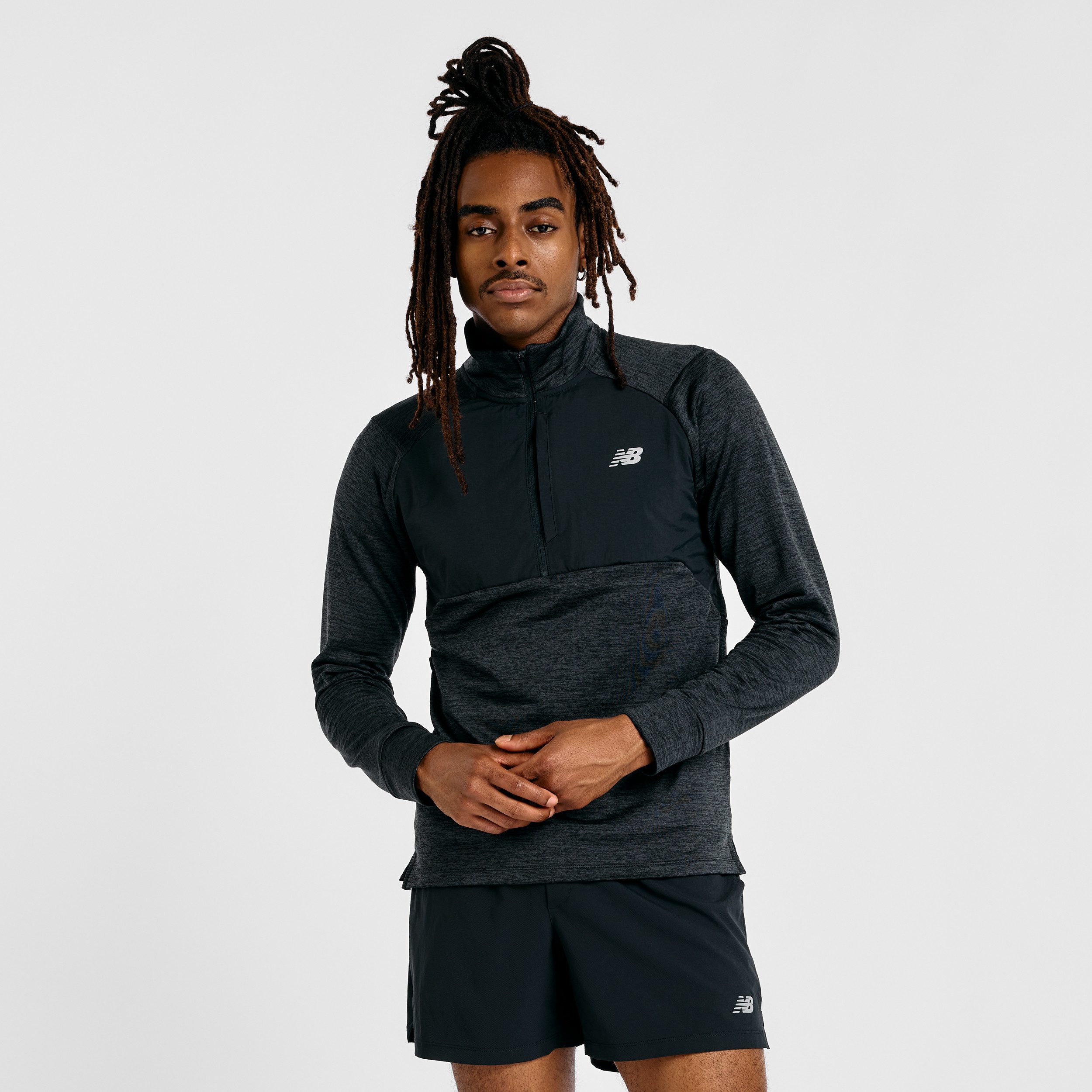 New Balance Functioneel shirt Athletics Heat Grid 1/2 Zip
