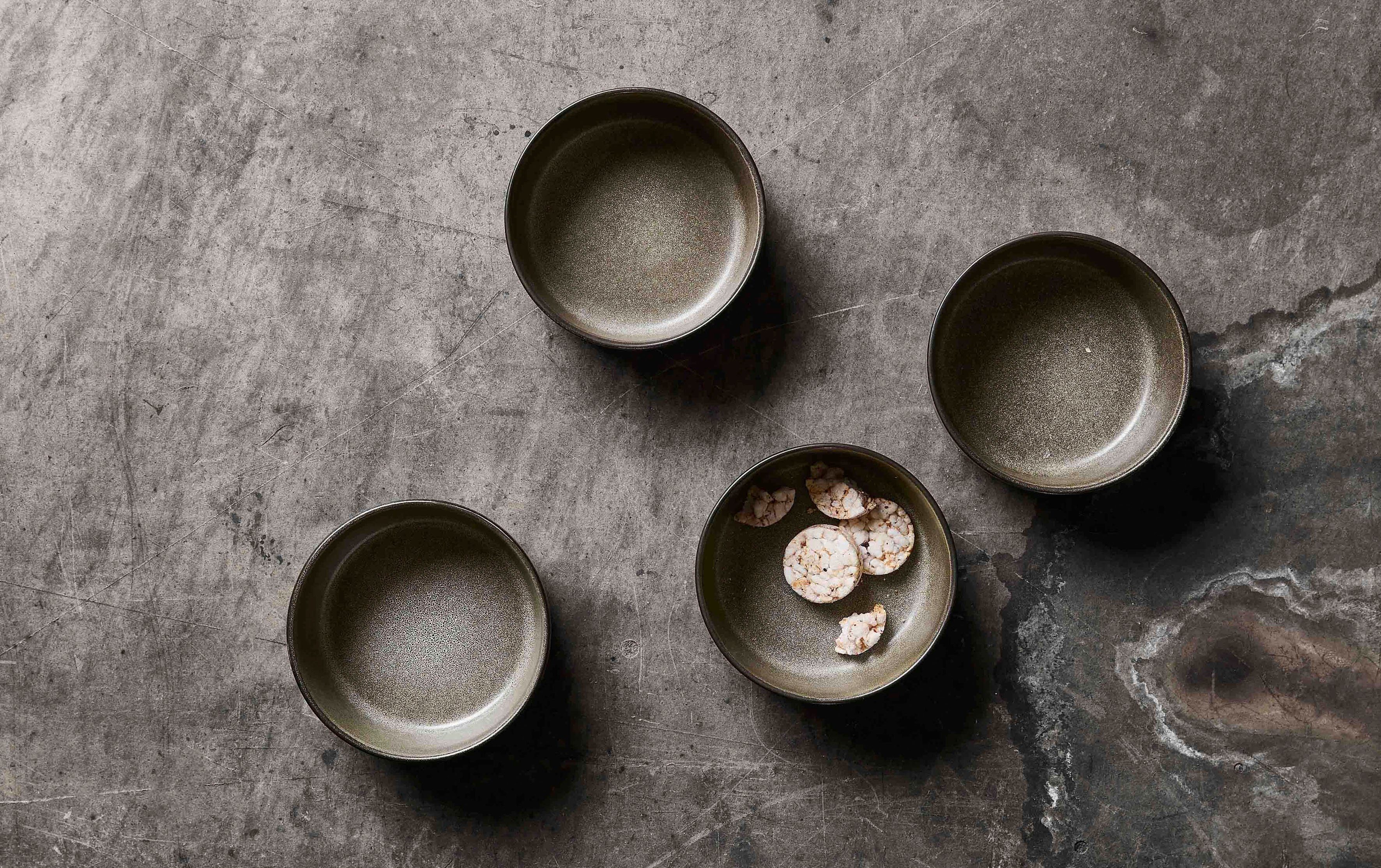 aida RAW Schaal Raw Aardewerk, Ø 13,5 cm (set, 6-delig)