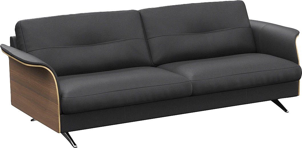 FLEXLUX 3-zitsbank Glow designbank, comfortabel en comfortabel door hoogwaardige zitconstructie