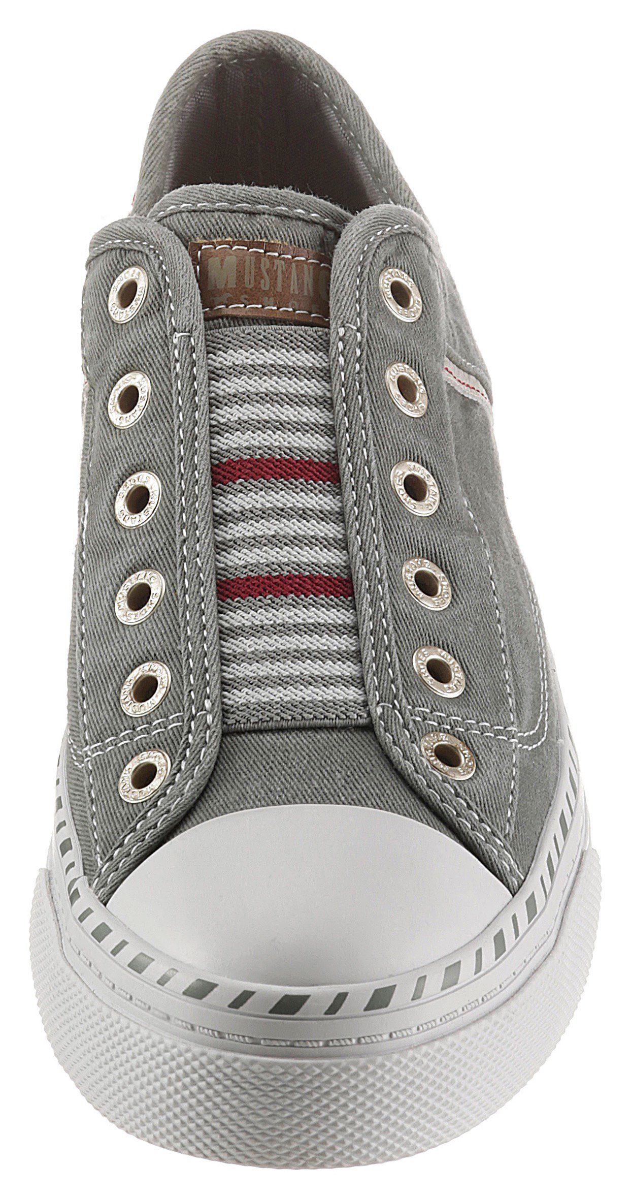Mustang Shoes Slip-on sneakers Instapschoen, Vrijetijdsschoen Slippers, instapschoenen, vrijetijdsschoenen met praktische elastische band