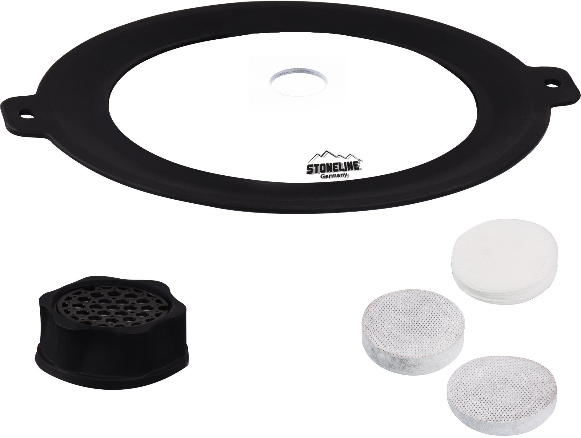 STONELINE Universele deksel Smell Well voor ø 22/24/26/28 cm, inclusief smell well navulset