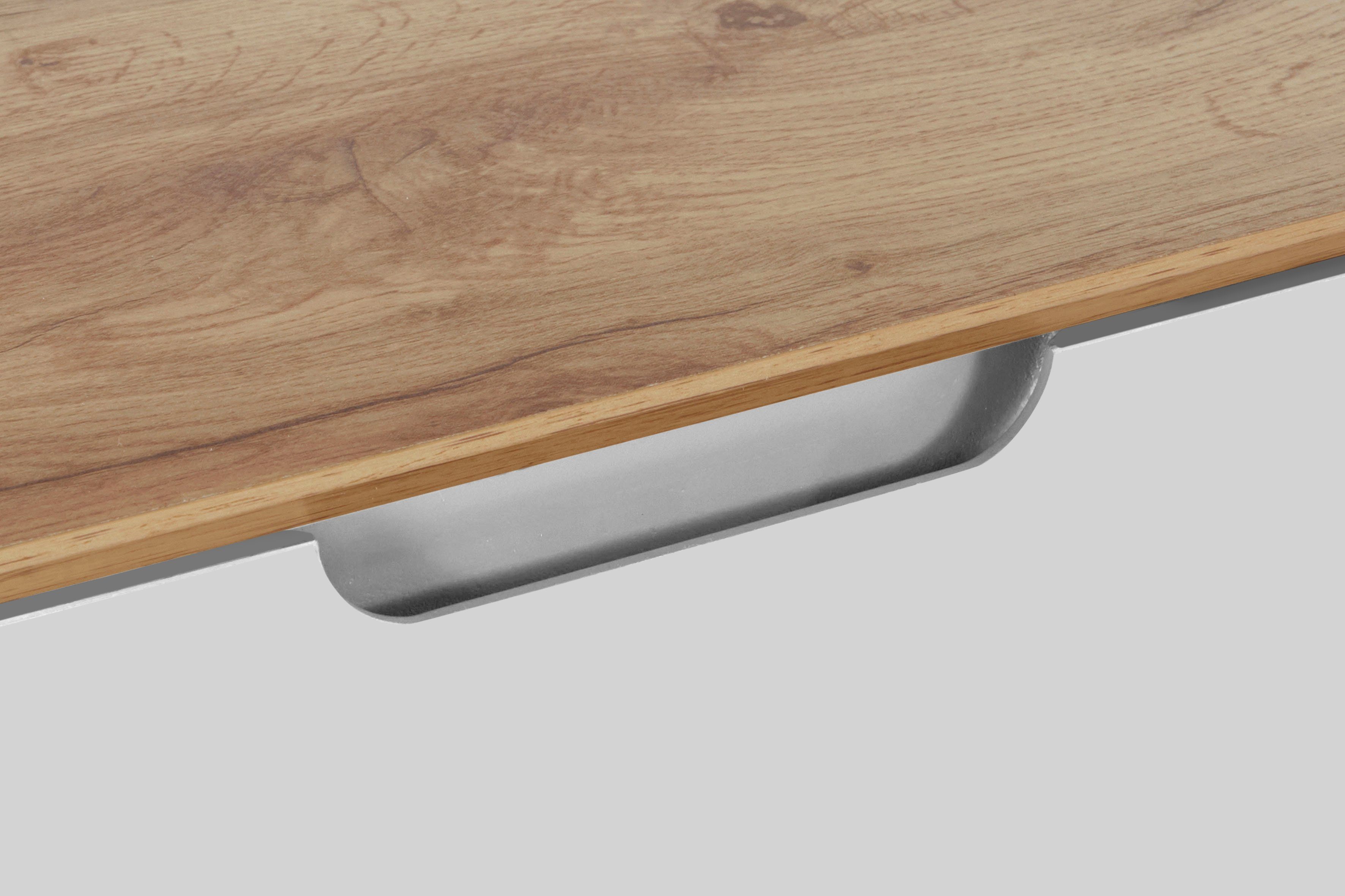 andas Dressoir Pandrup Commode met 2 deuren en 2 verstelbare inlegplanken, B:80 cm, H:75 cm