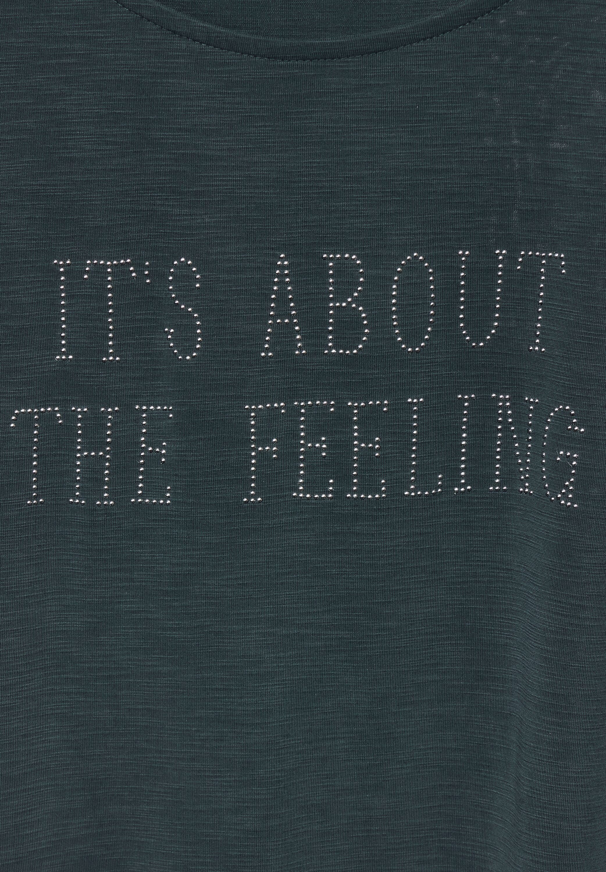 STREET ONE Shirttop met belettering
