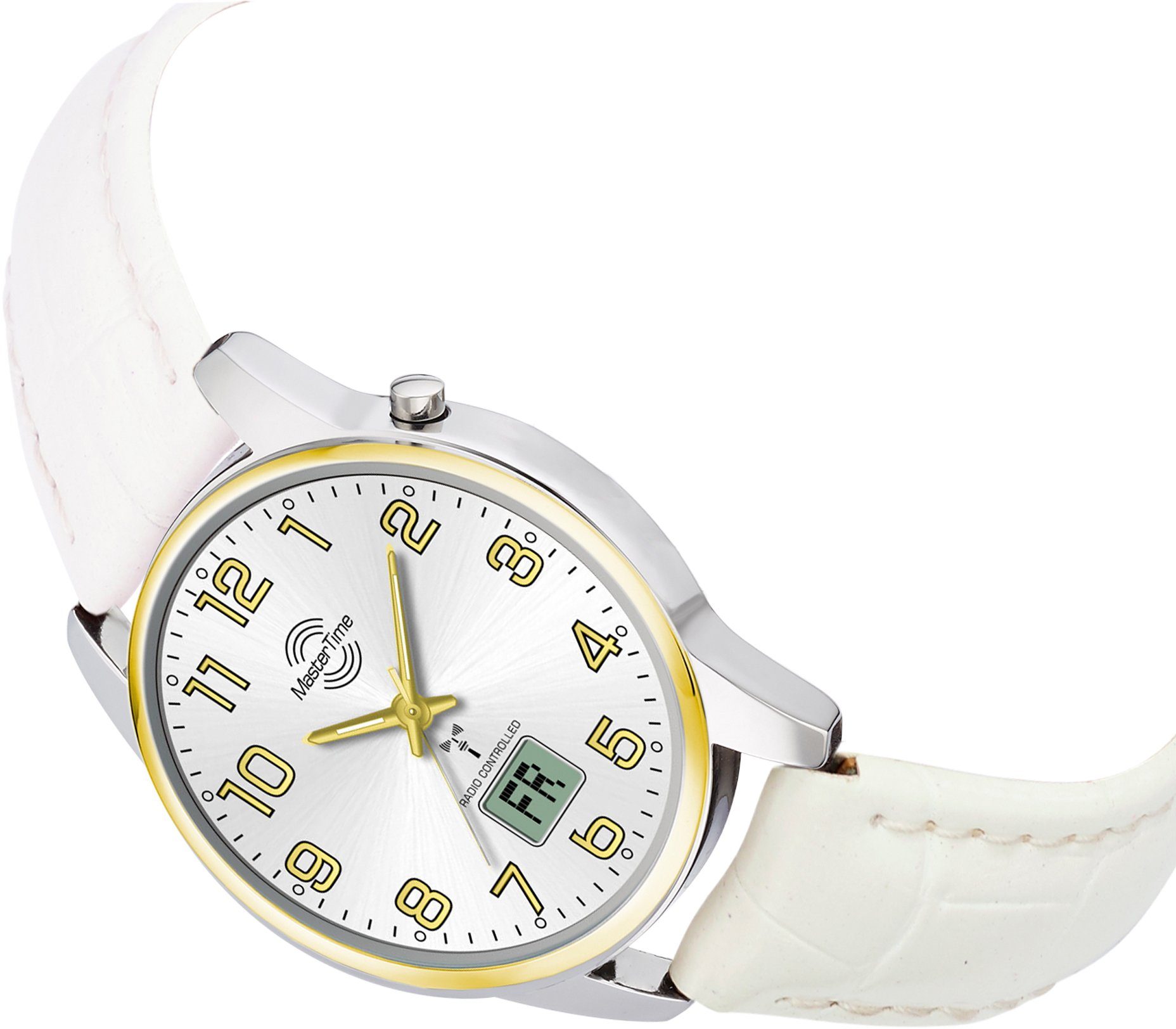MASTER TIME Radiografisch horloge Basic Polshorloge, dameshorloge, datum, luminescerende wijzers