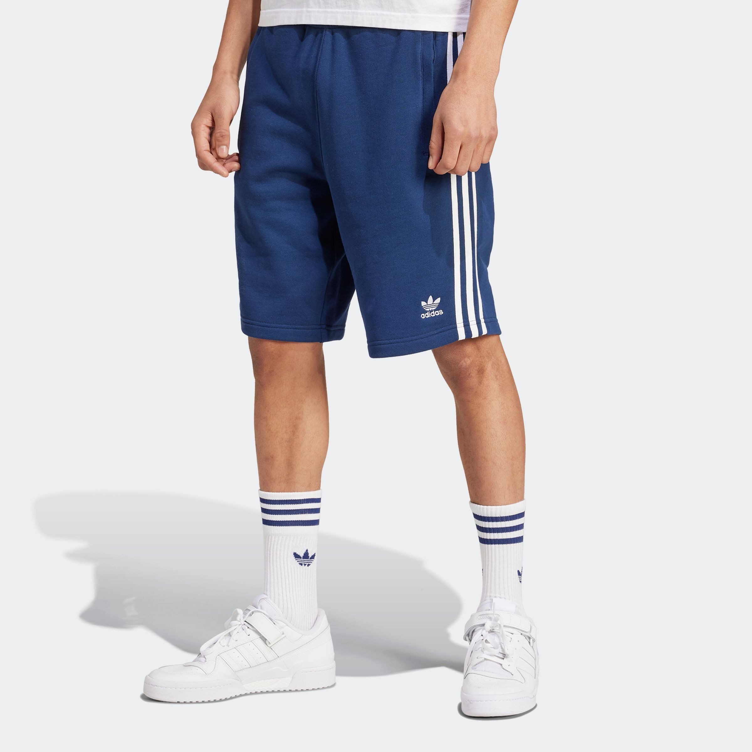 adidas Originals Short 3-STRIPE SHORT Drie-strepen sweat shorts van zacht french terry materiaal (1-delig)