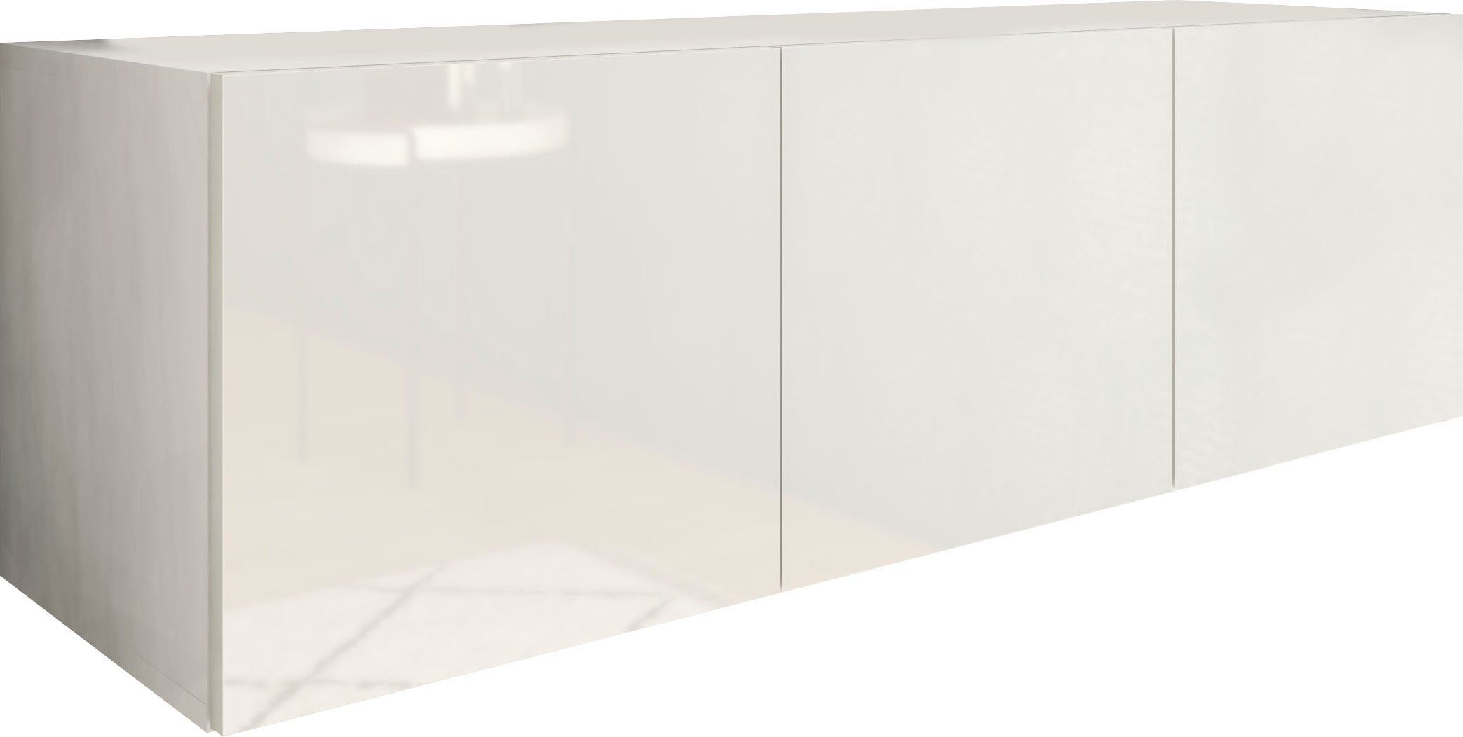 borchardt Möbel Tv-meubel Vaasa Breedte 114 cm, alleen hangend lowboards wit