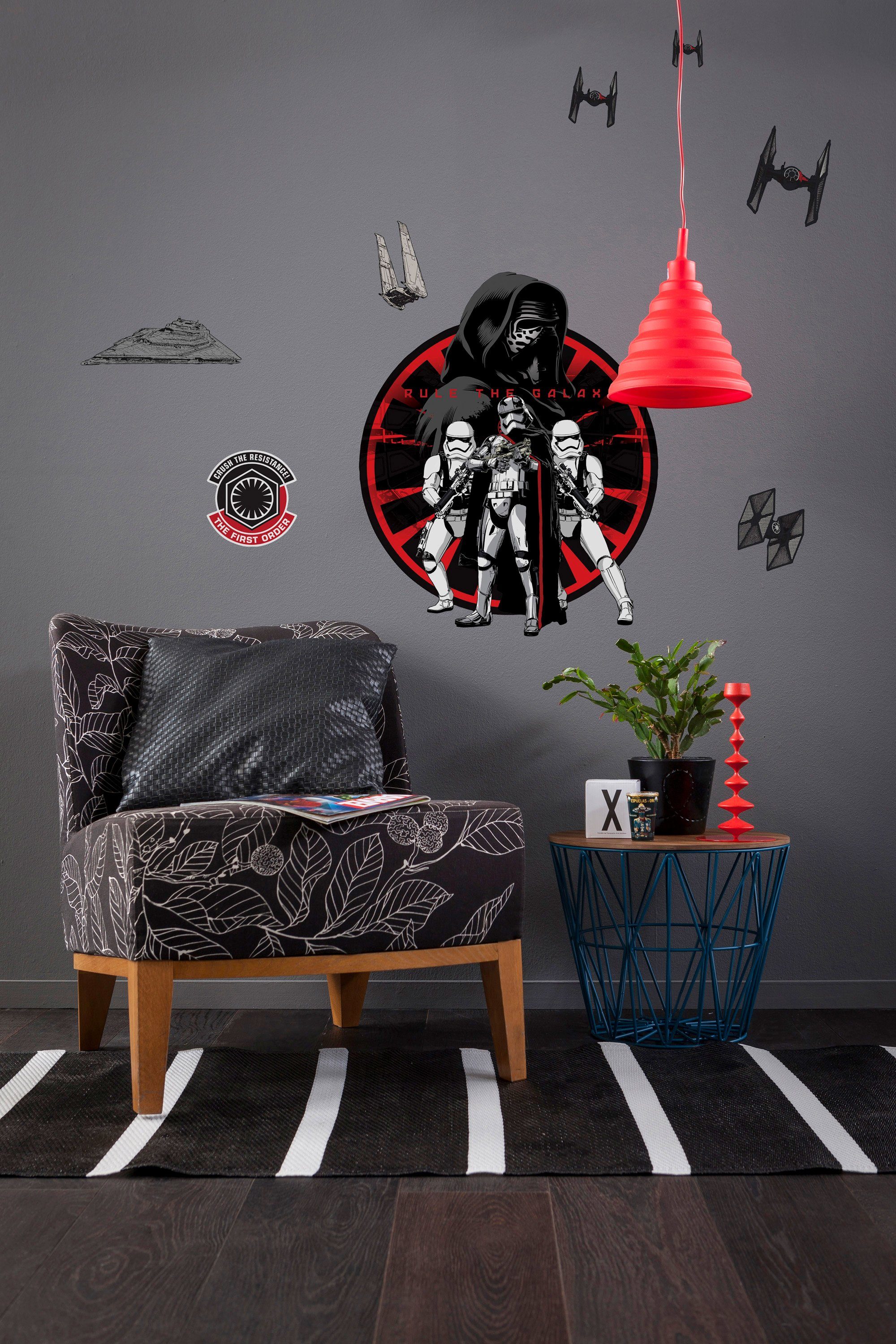 Komar Wandfolie Star Wars First Order - afm. 50 x 70 cm (set, 9-delig)