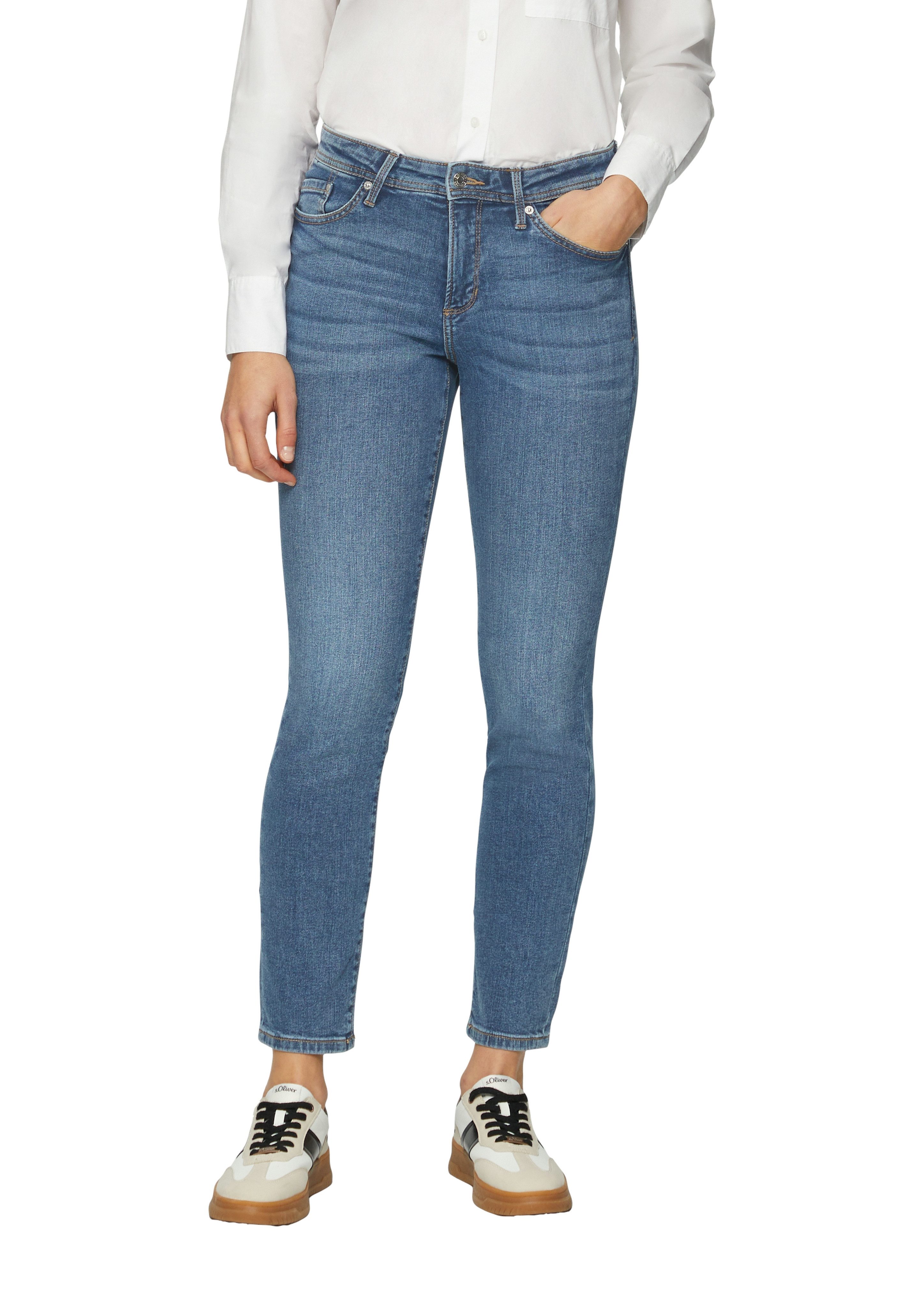 s.Oliver 5-pocket jeans met stretch