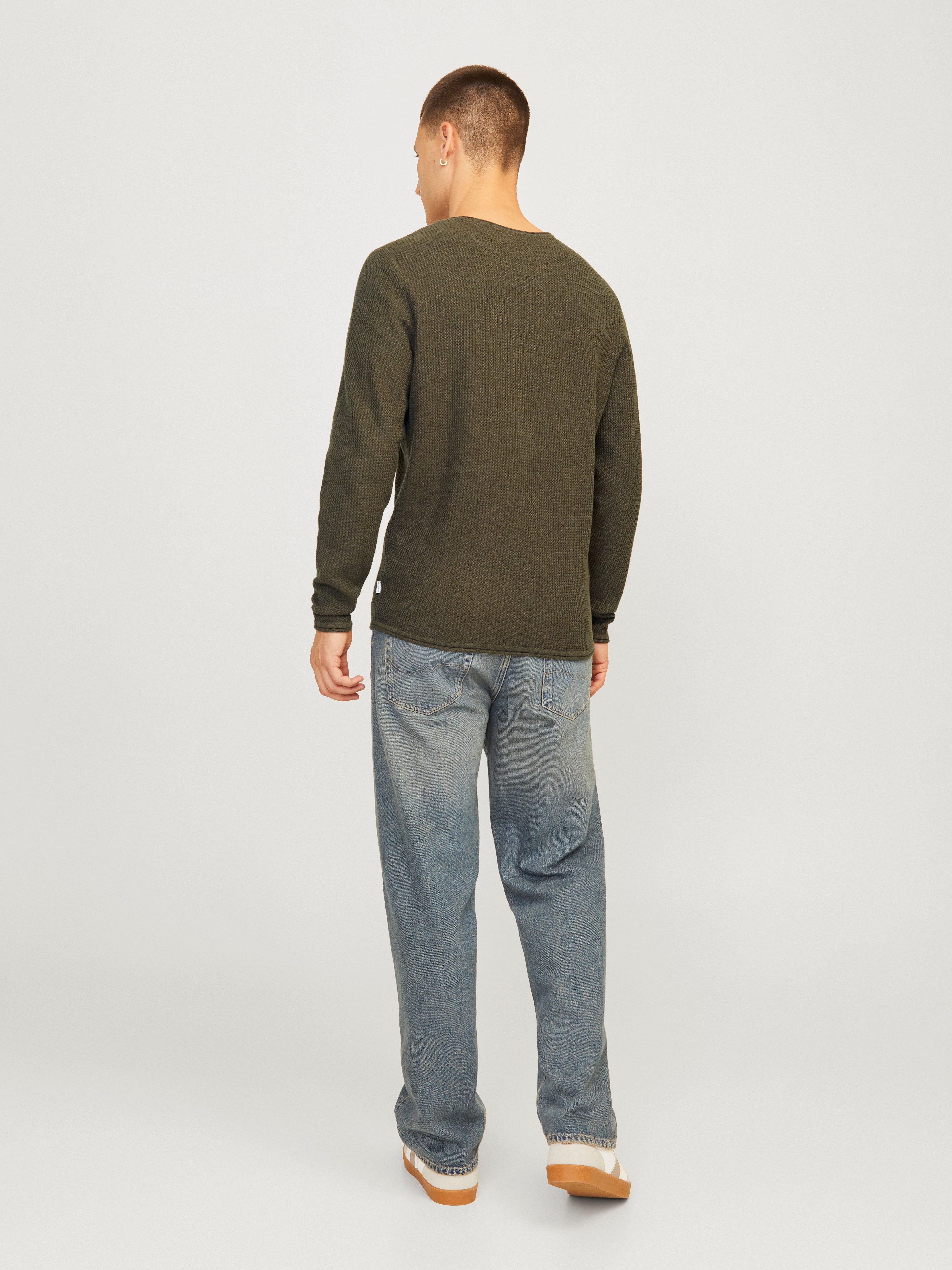 Jack & Jones Trui met ronde hals JJECOOPER KNIT CREW NECK NOOS