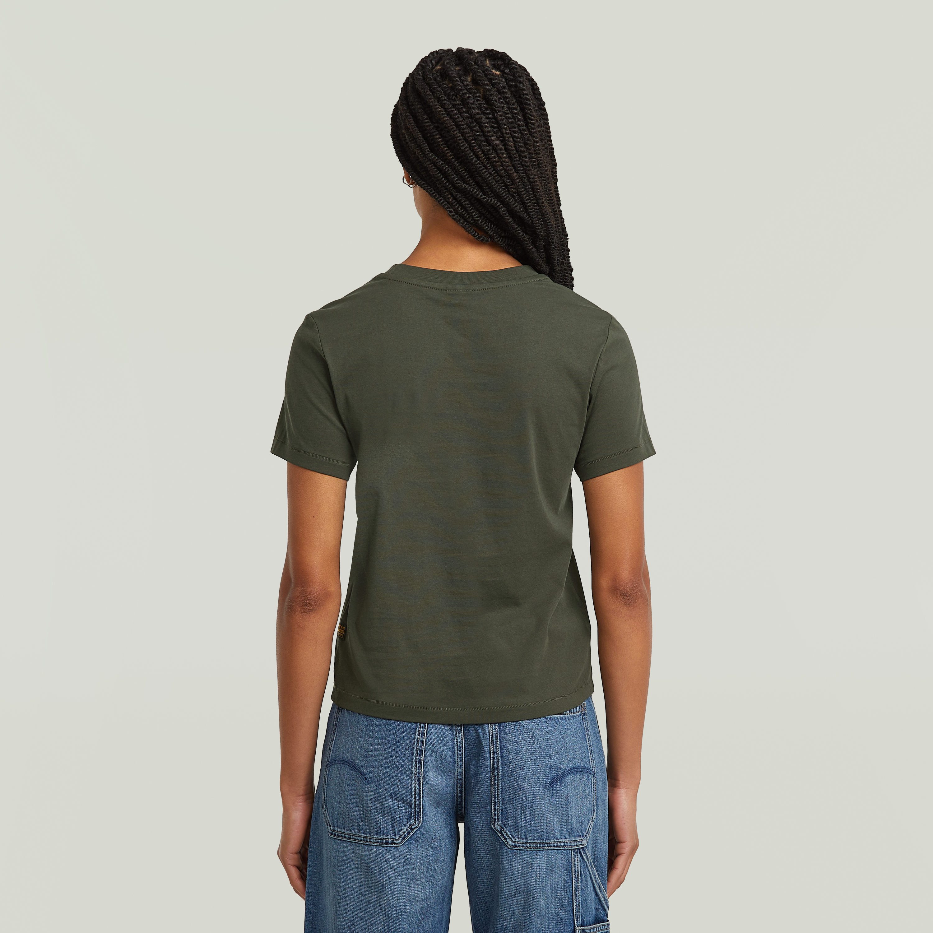 G-Star RAW T-shirt Nifous met klein logoborduursel