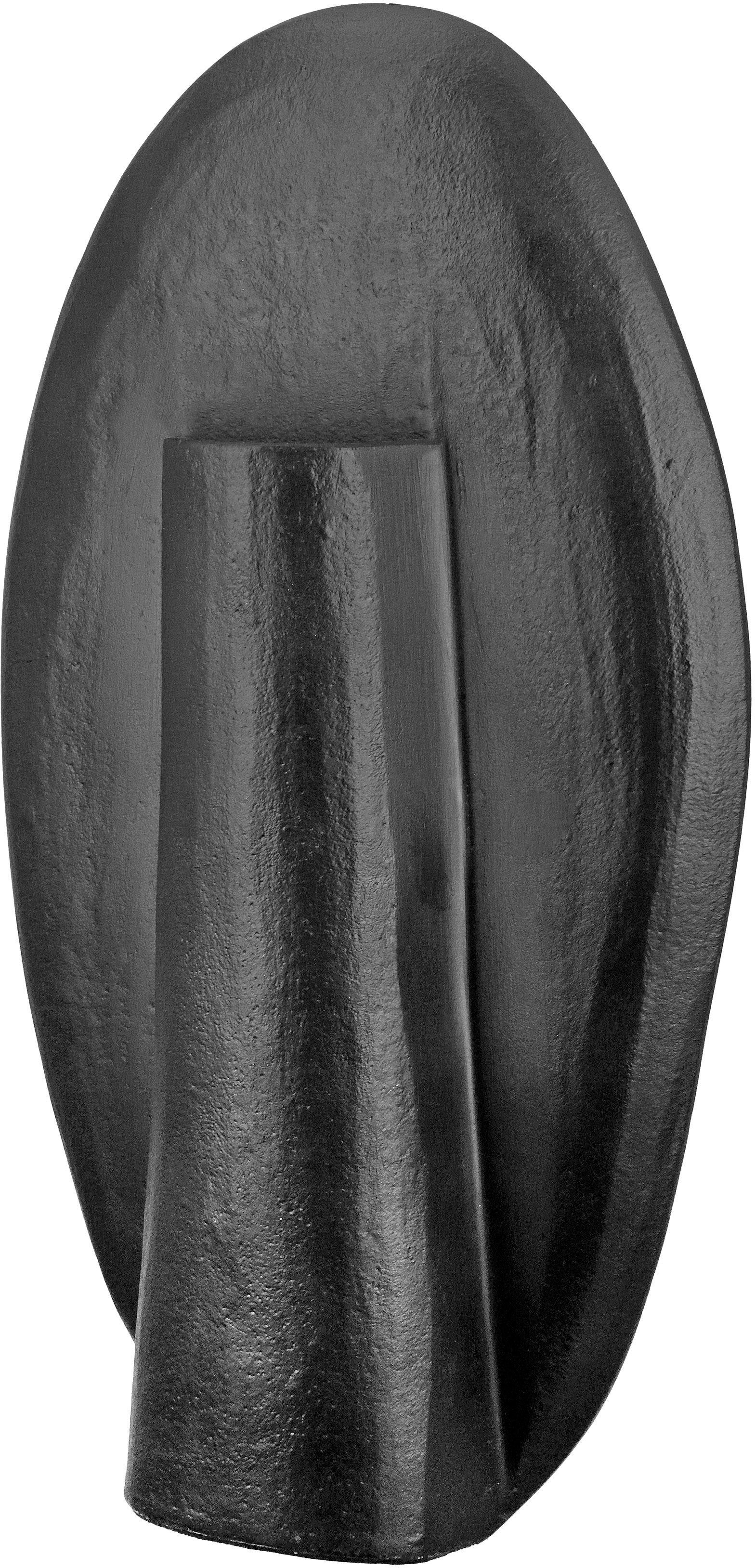 GILDE Siervaas Face Vaas van aluminium, decoratief object (1 stuk)