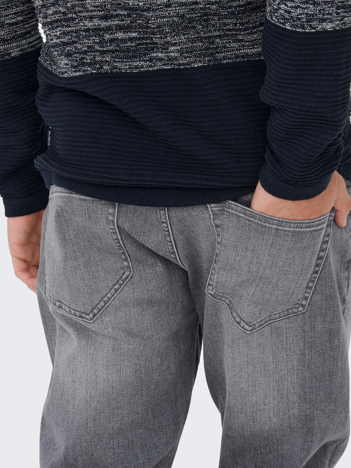 ONLY & SONS Straight jeans ONSWEFT REGULAR WB 0021 TAI DNM NOOS