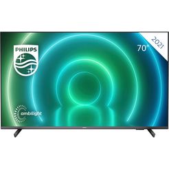 philips led-tv 70pus7906-12, 177 cm - 70 ", 4k ultra hd, android tv | smart tv zilver
