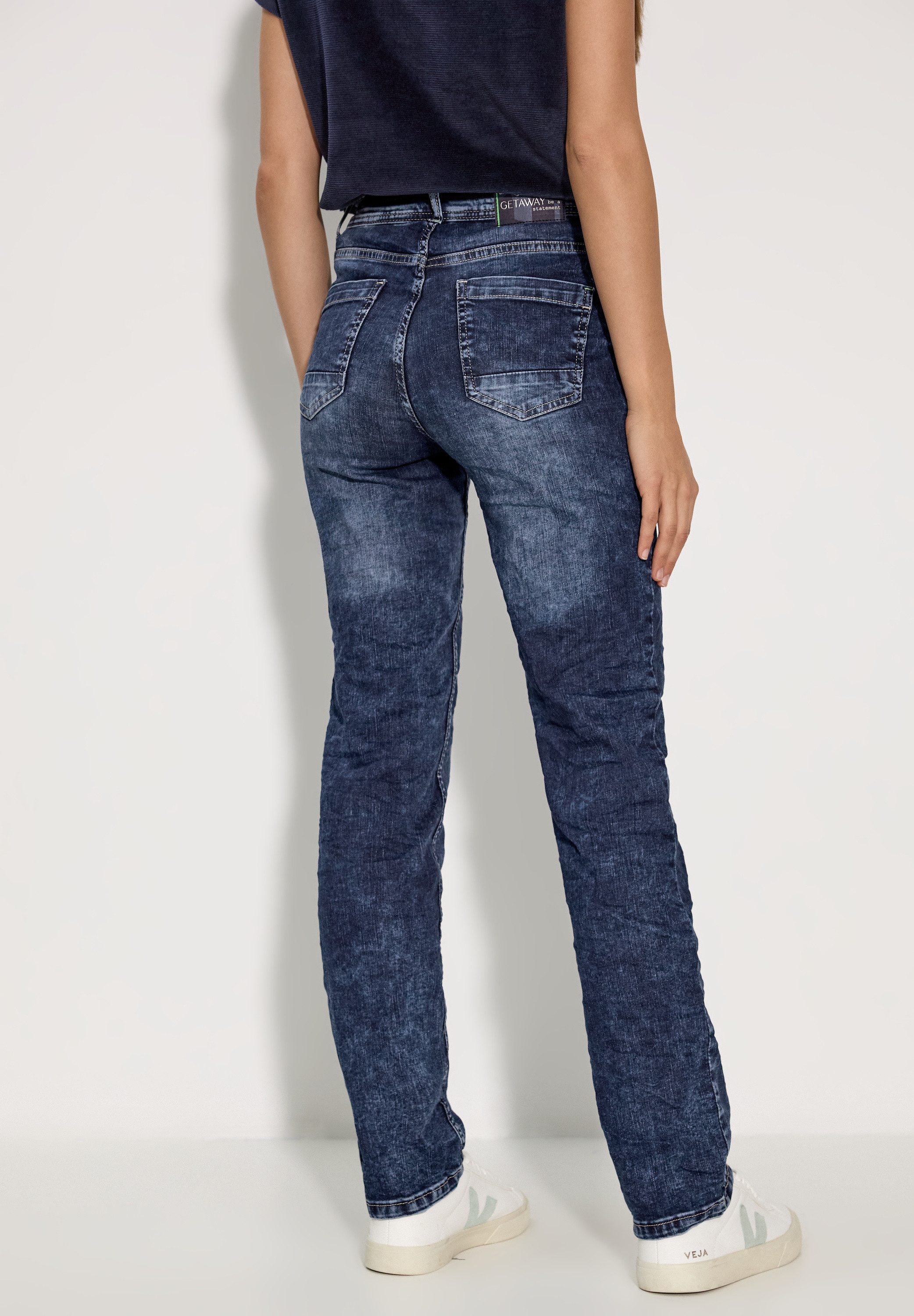 Cecil Slim fit jeans Toronto in de four-pocket stijl