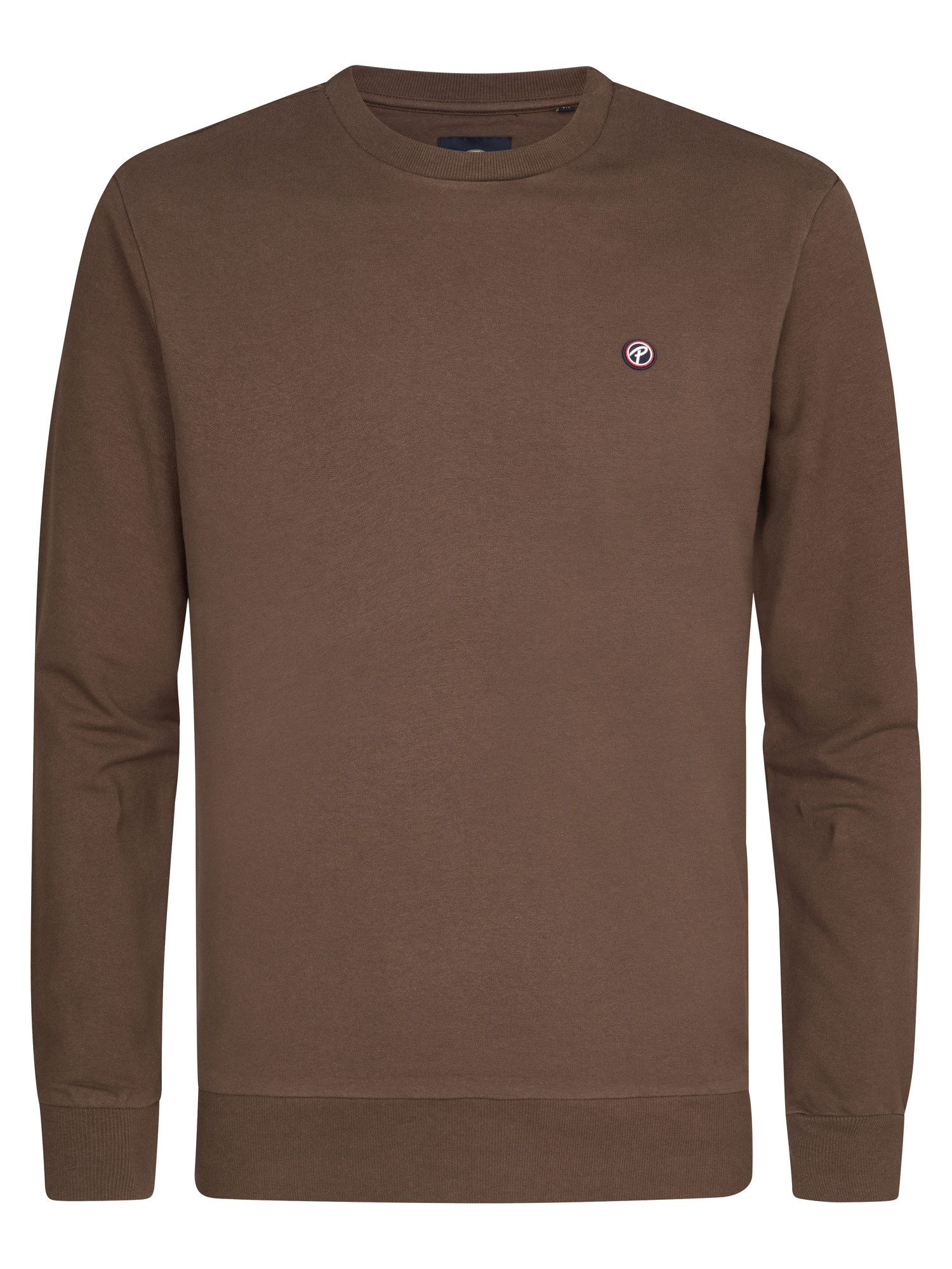 Petrol Industries Sweatshirt met geborduurd logo